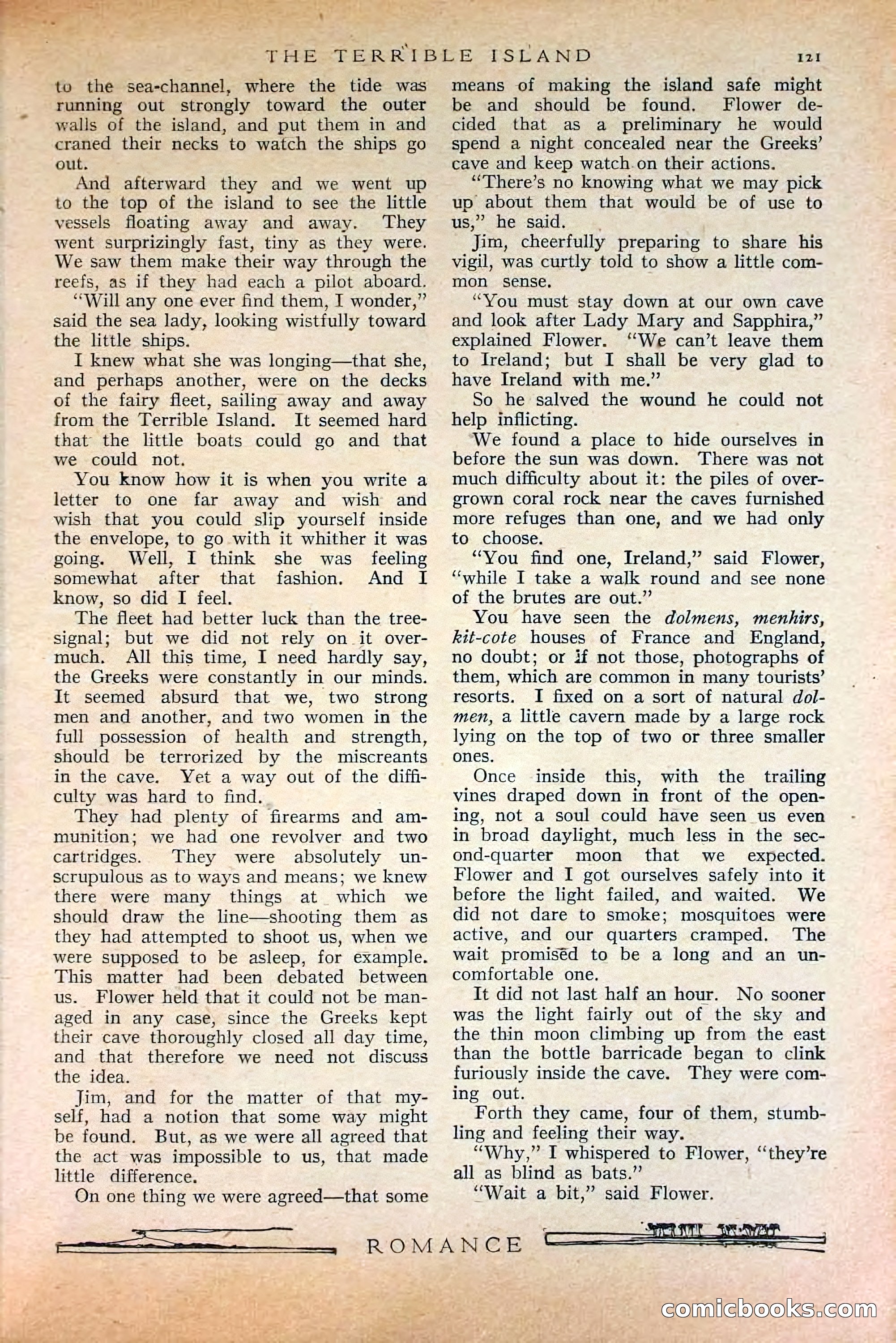 Romance, October 1920 — page 127 of 200