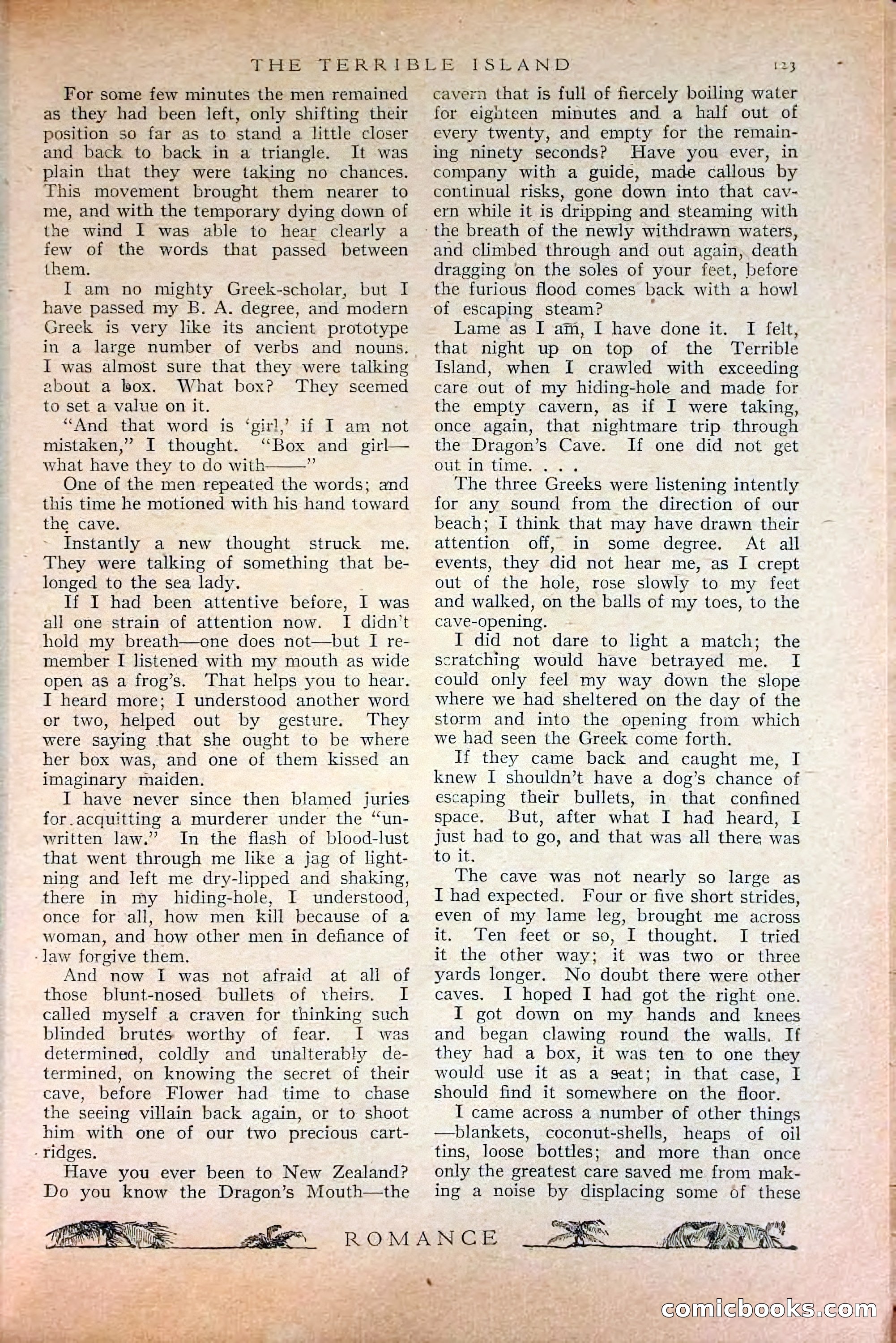 Romance, October 1920 — page 129 of 200