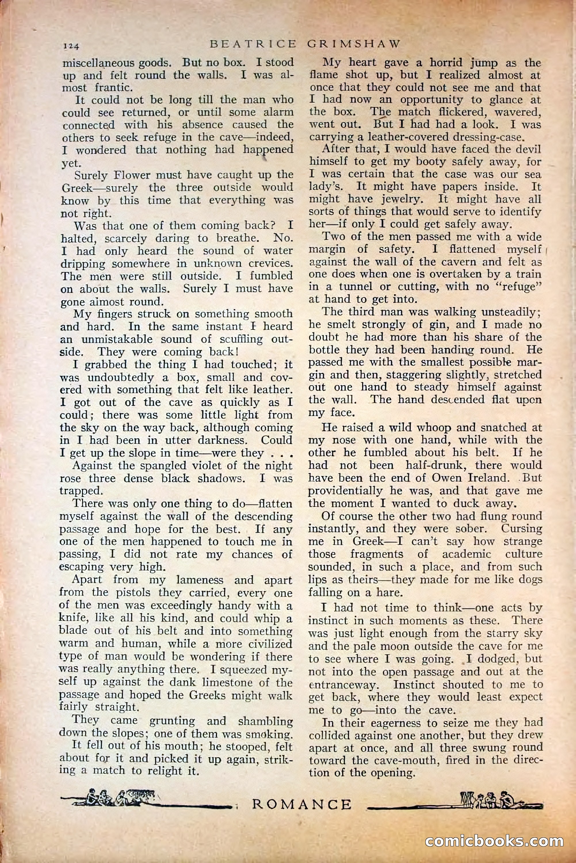 Romance, October 1920 — page 130 of 200