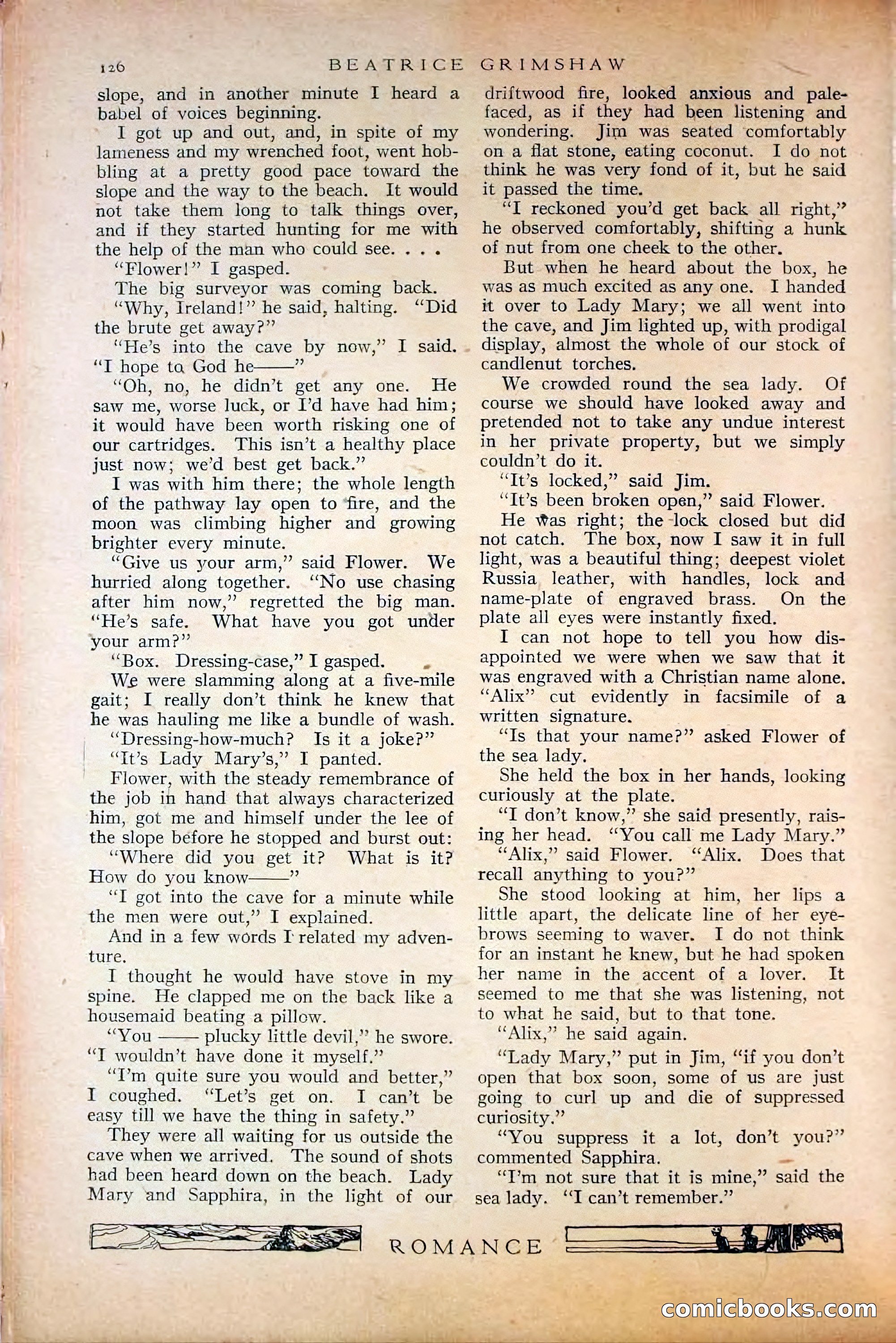 Romance, October 1920 — page 132 of 200