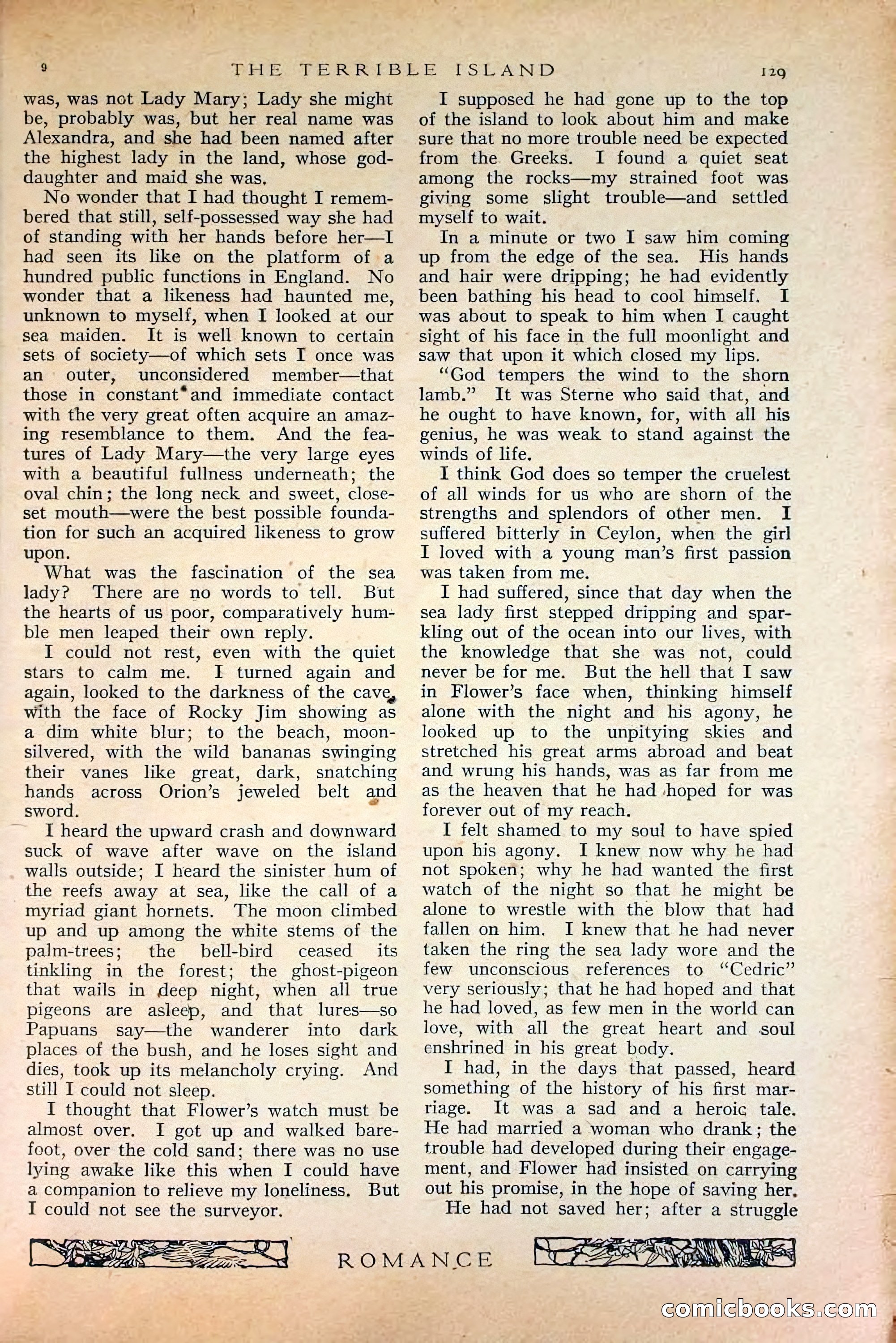 Romance, October 1920 — page 135 of 200
