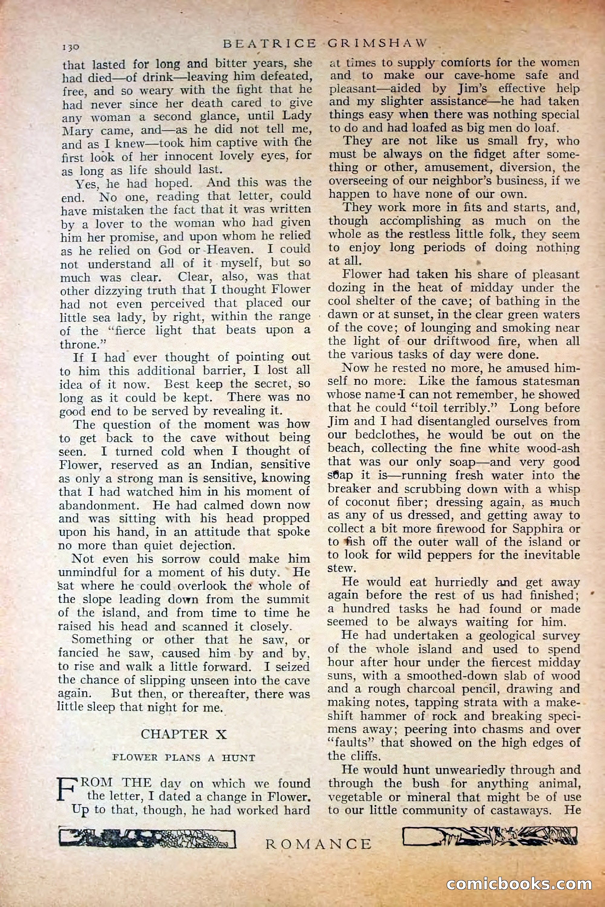 Romance, October 1920 — page 136 of 200