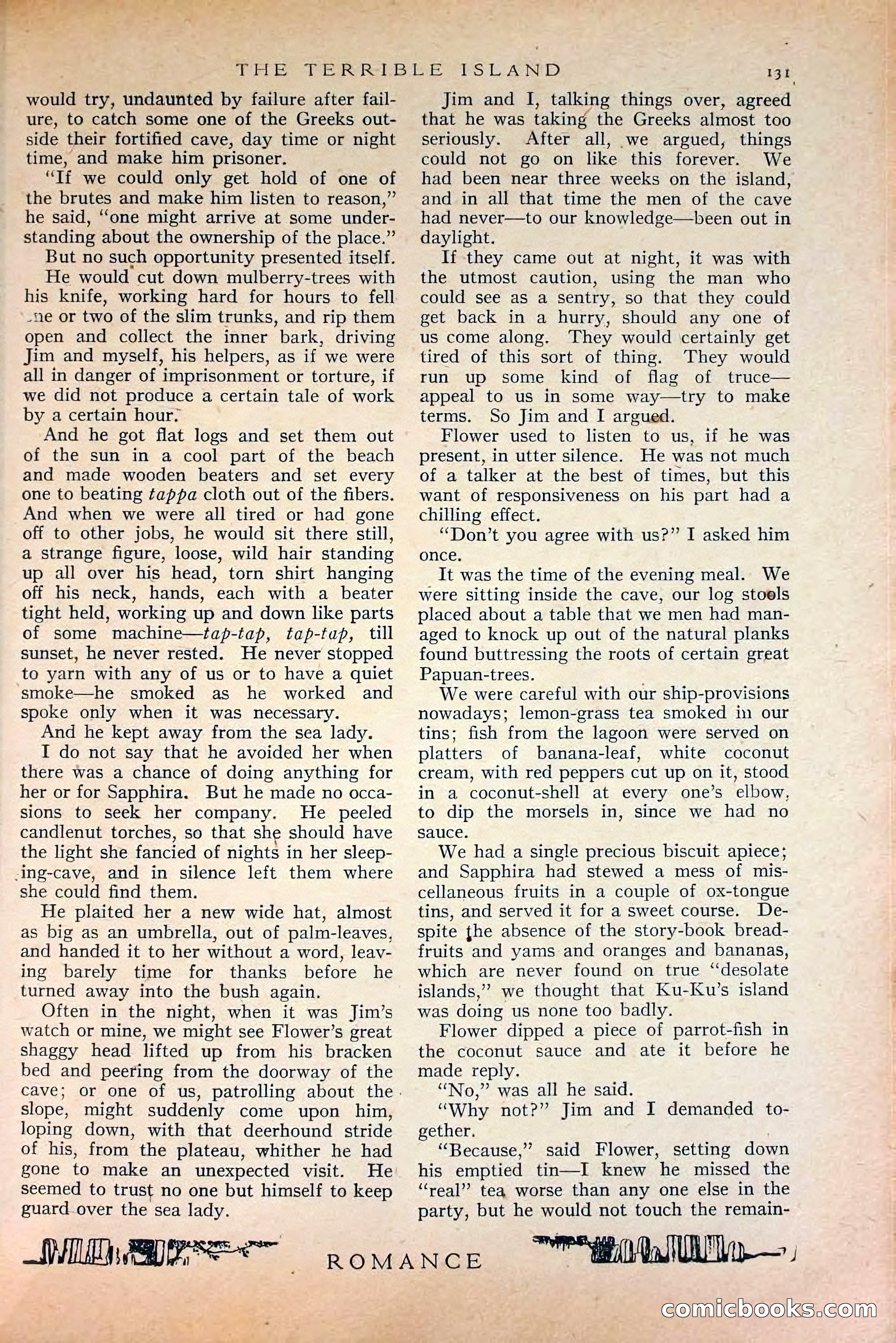 Romance, October 1920 — page 137 of 200