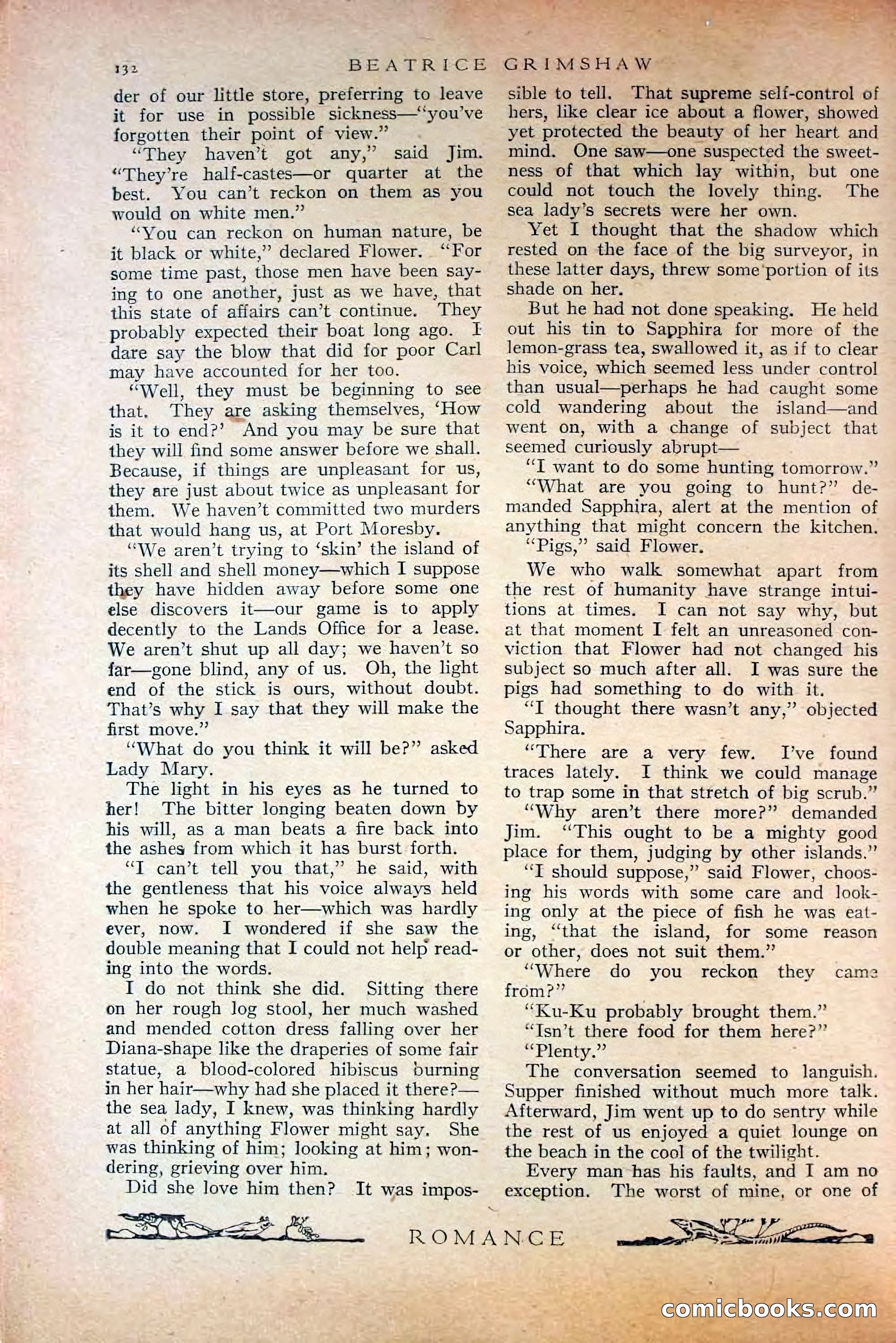 Romance, October 1920 — page 138 of 200
