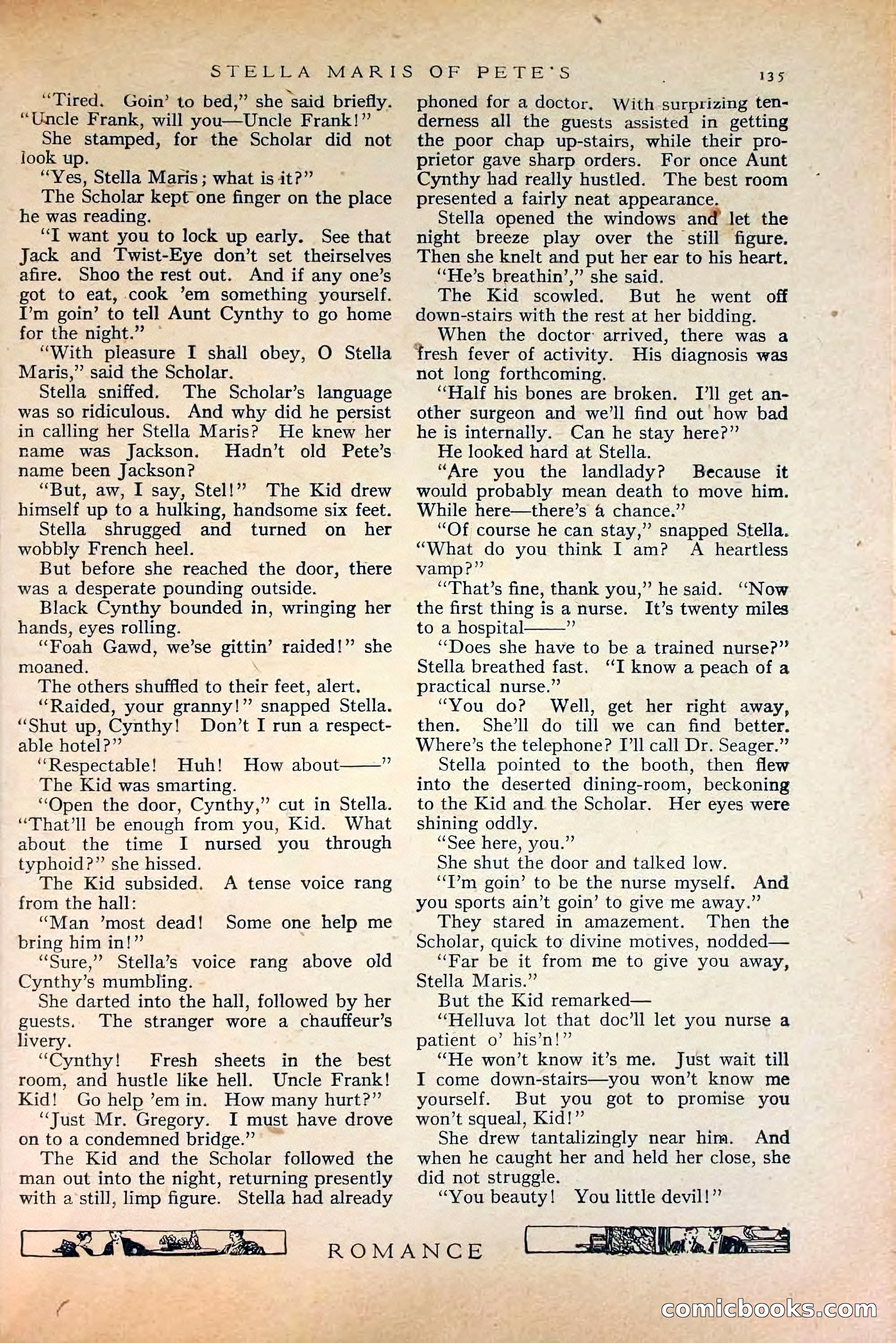 Romance, October 1920 — page 141 of 200