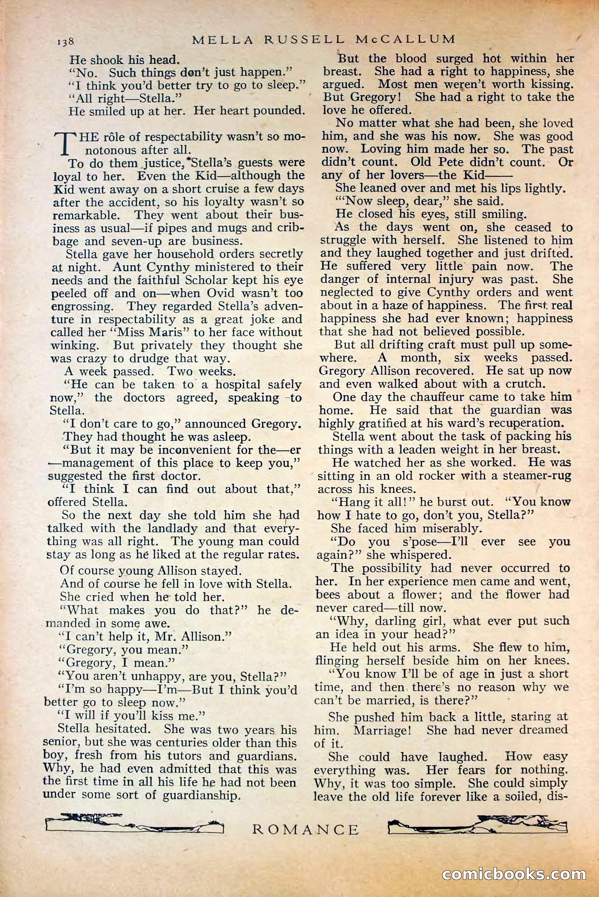 Romance, October 1920 — page 144 of 200