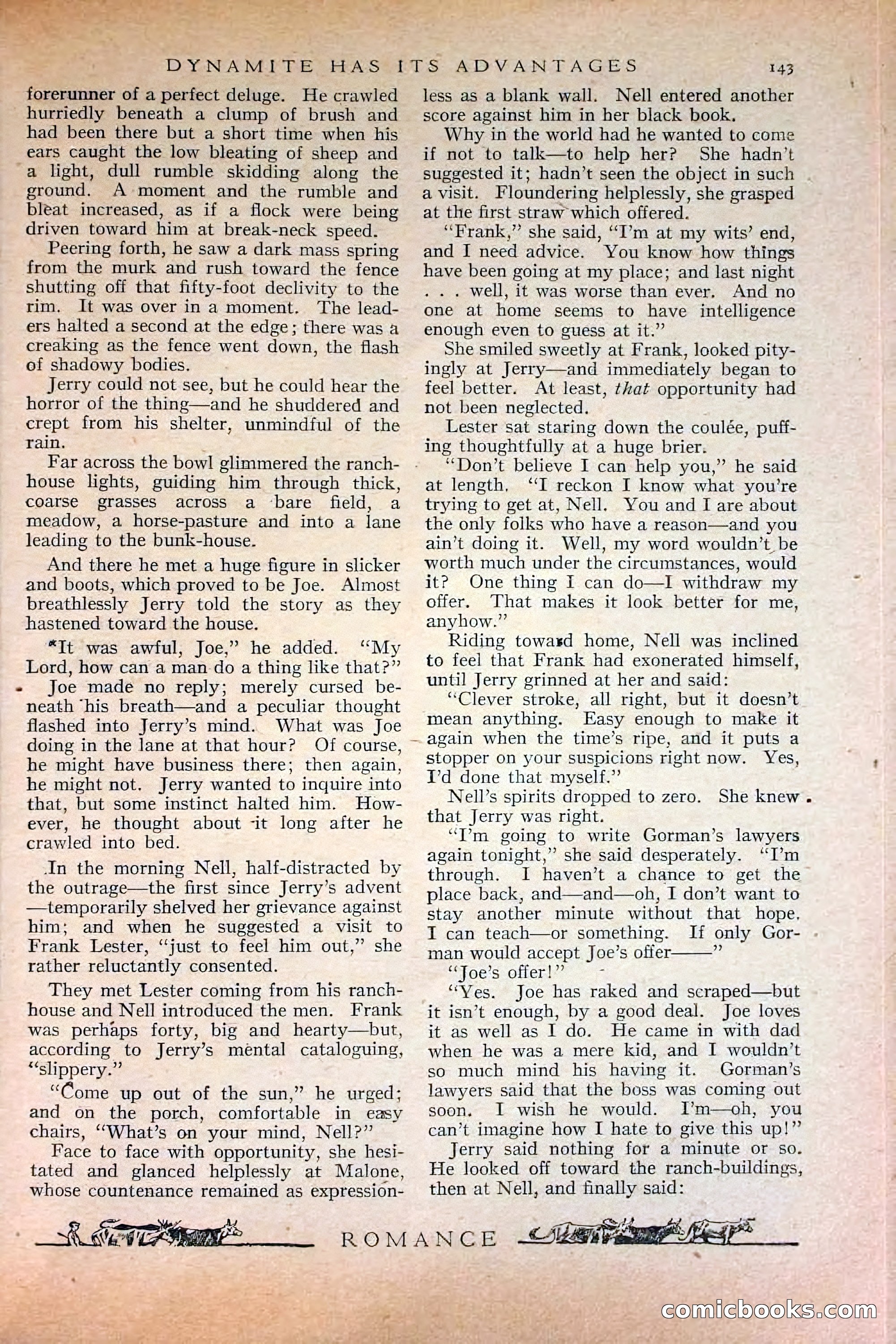 Romance, October 1920 — page 149 of 200