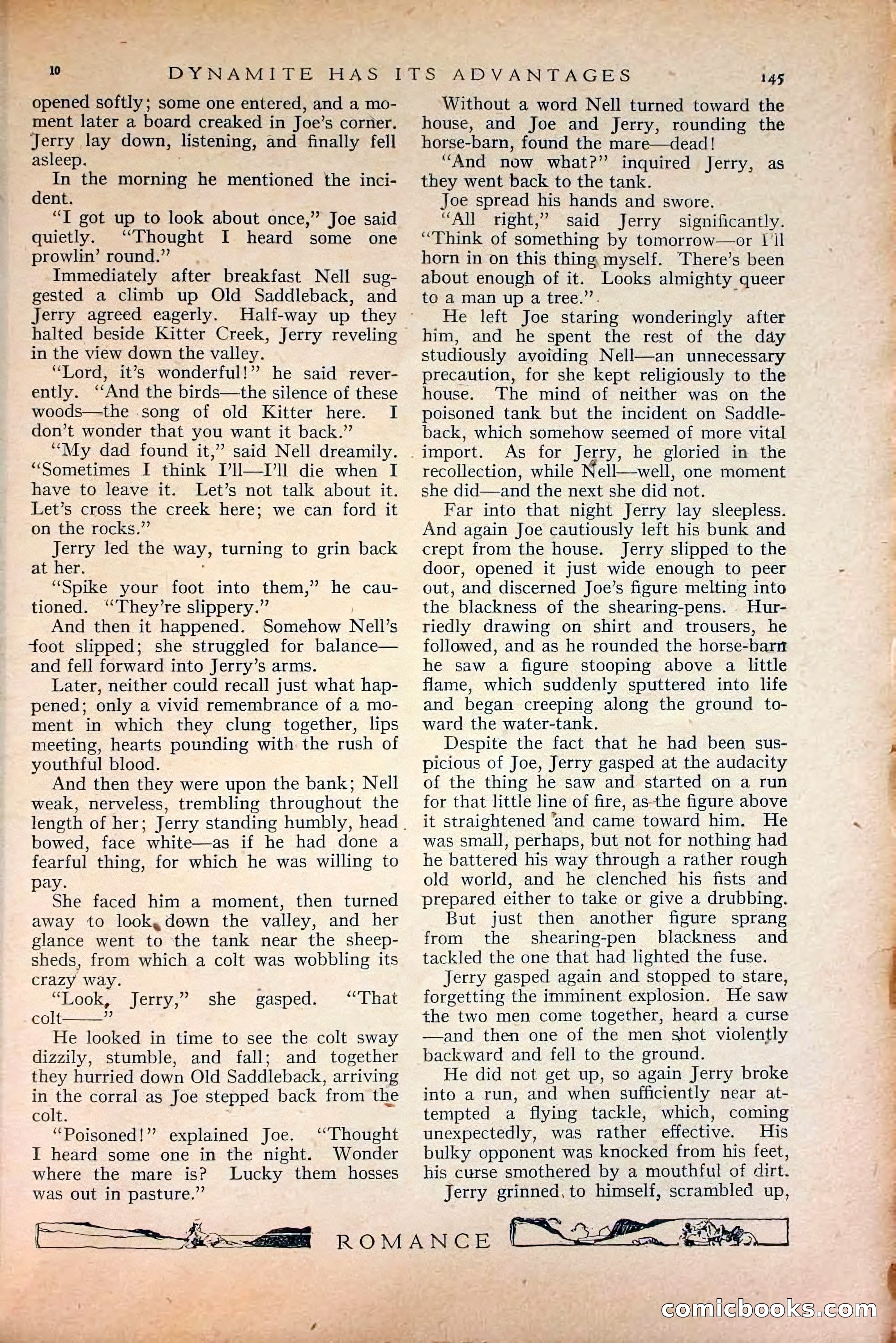 Romance, October 1920 — page 151 of 200