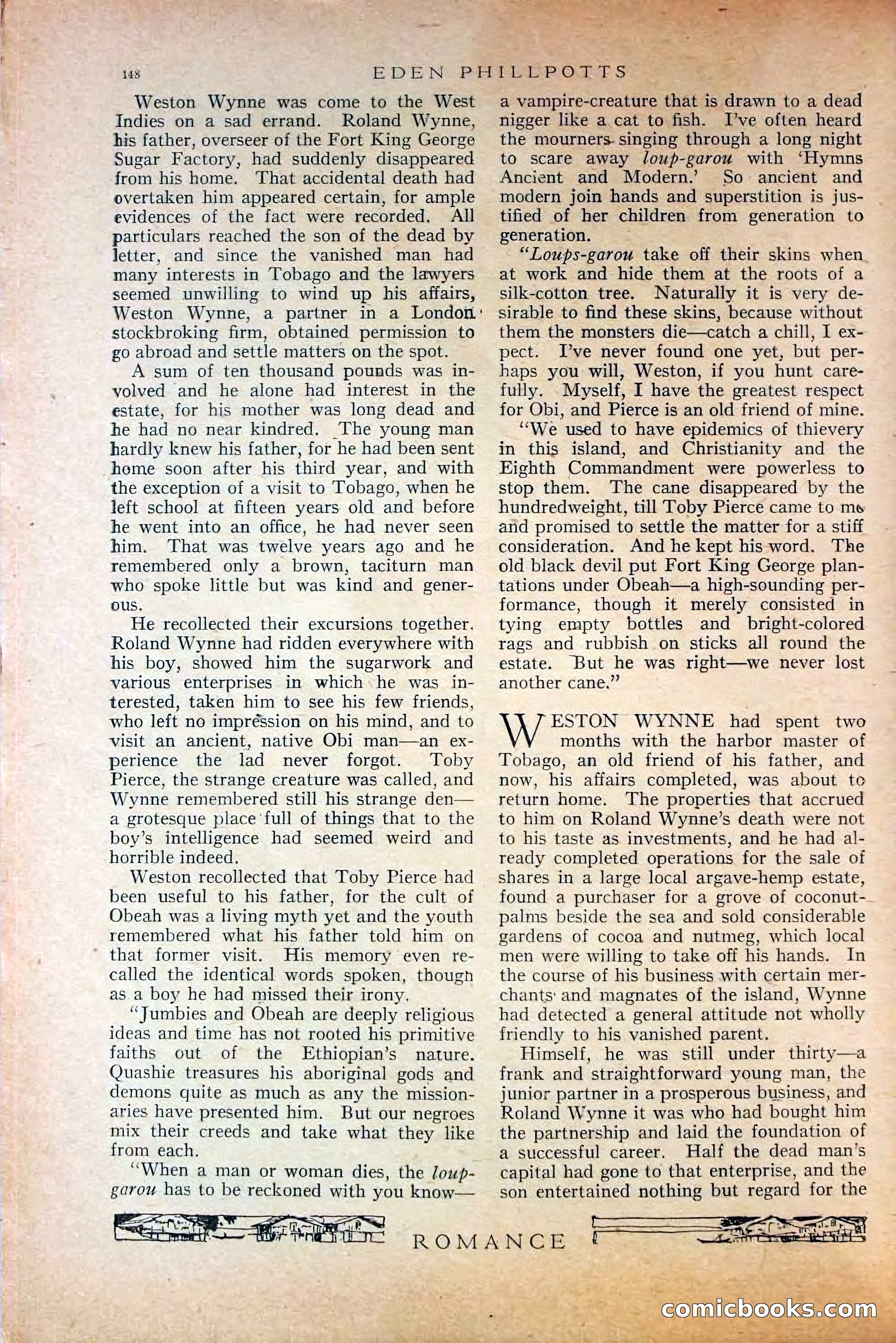 Romance, October 1920 — page 154 of 200