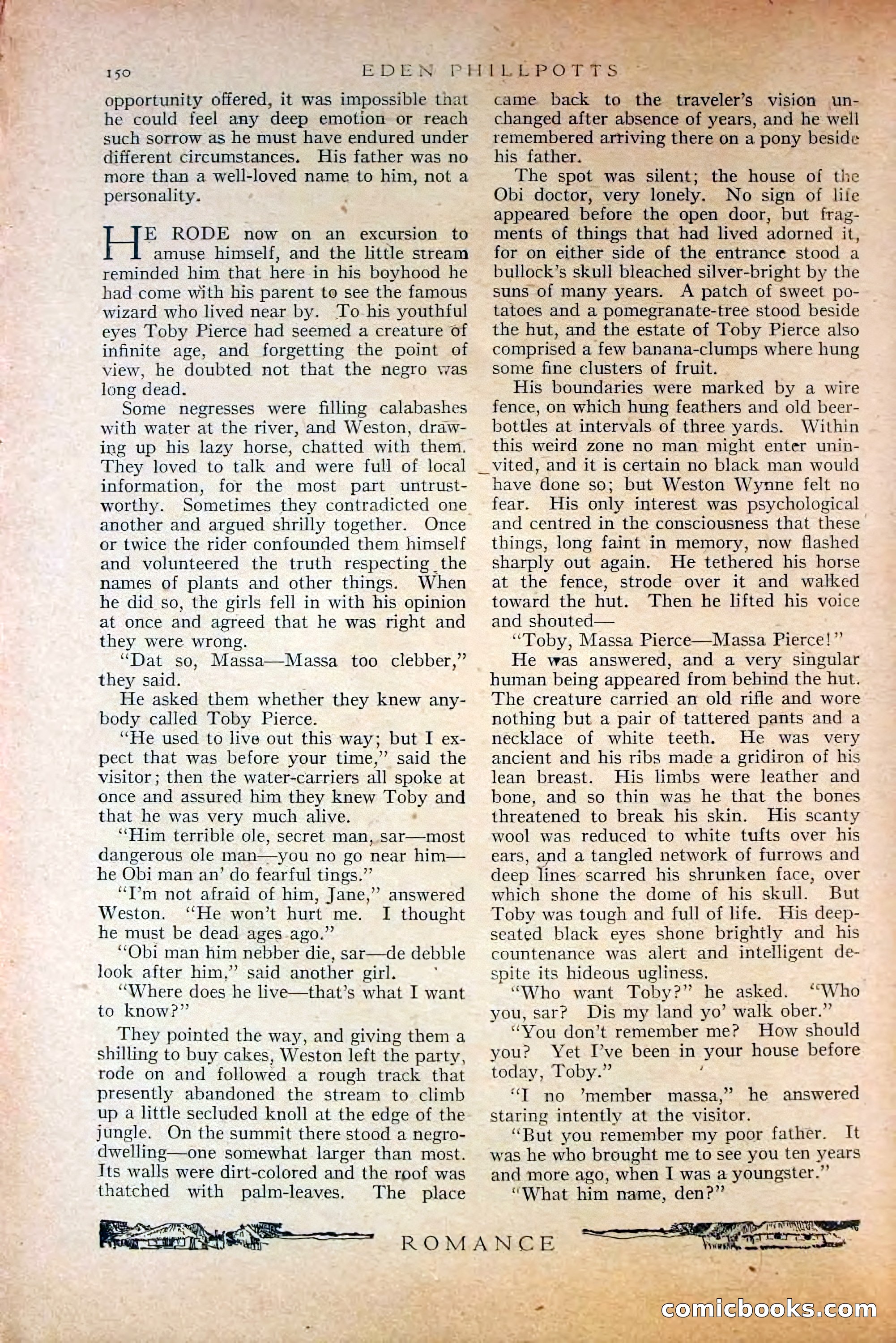 Romance, October 1920 — page 156 of 200