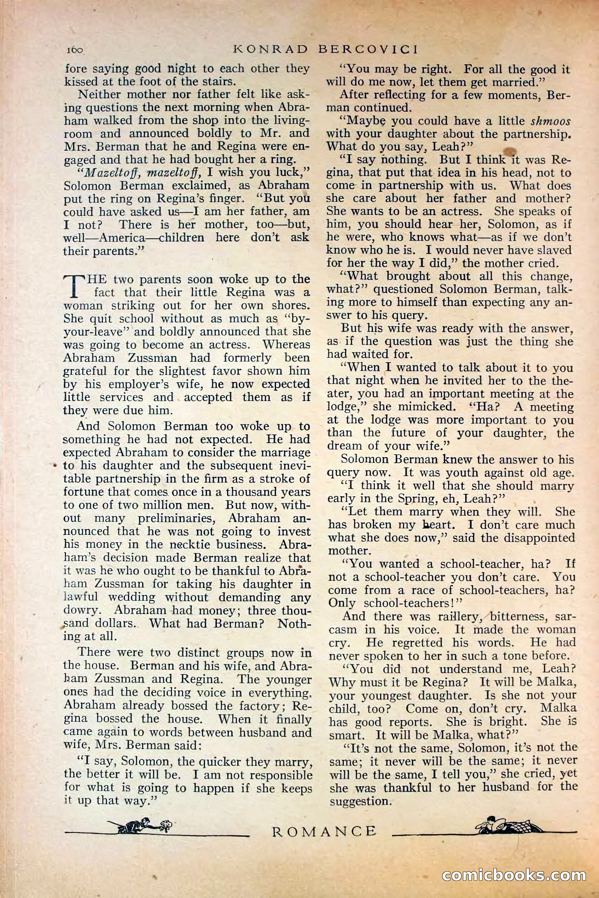 Romance, October 1920 — page 166 of 200