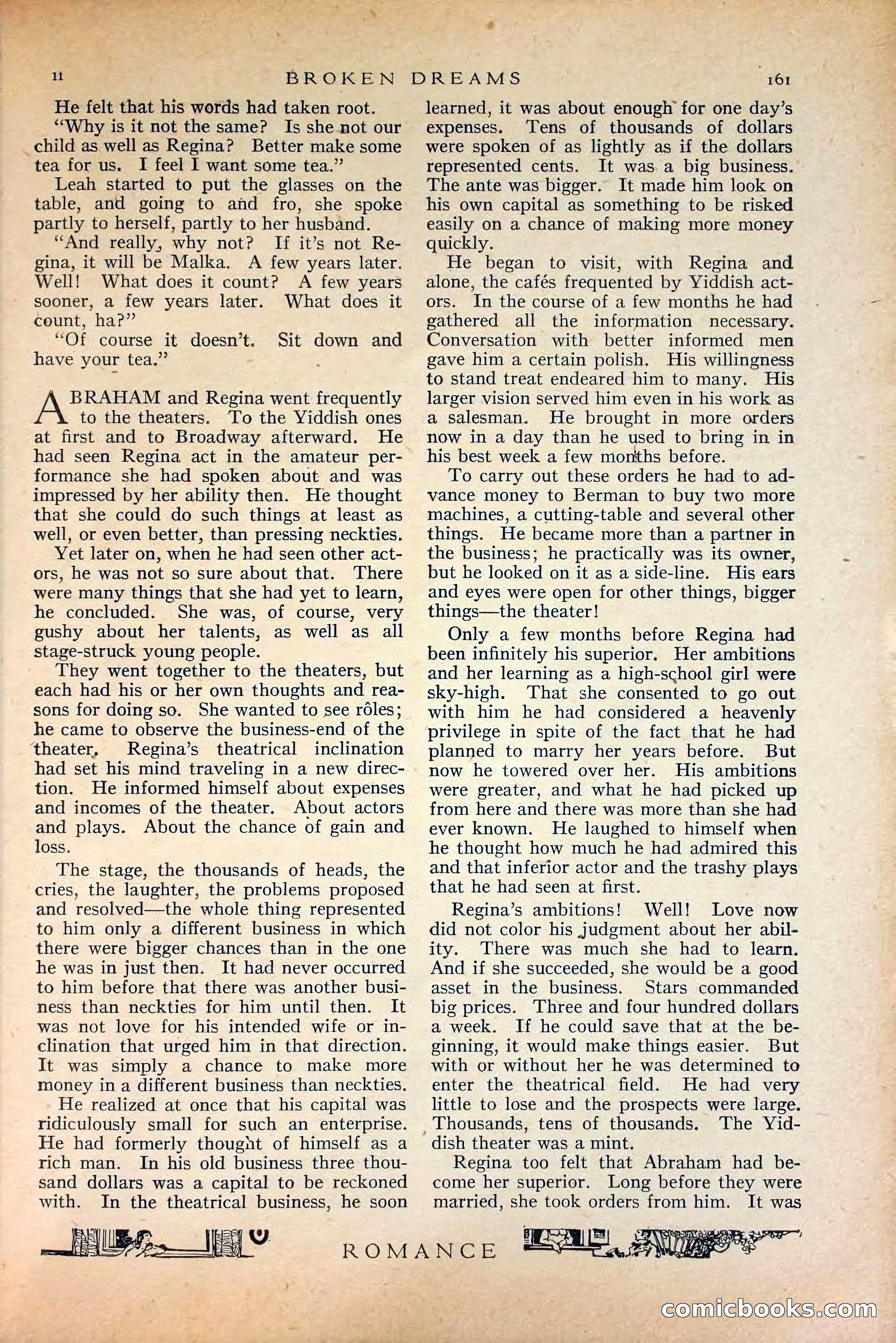 Romance, October 1920 — page 167 of 200