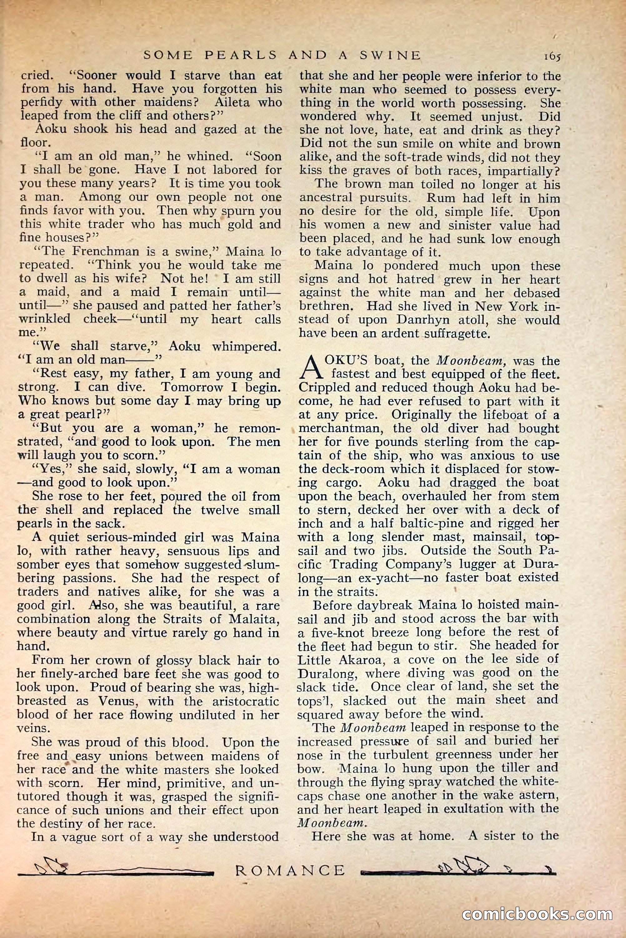 Romance, October 1920 — page 171 of 200