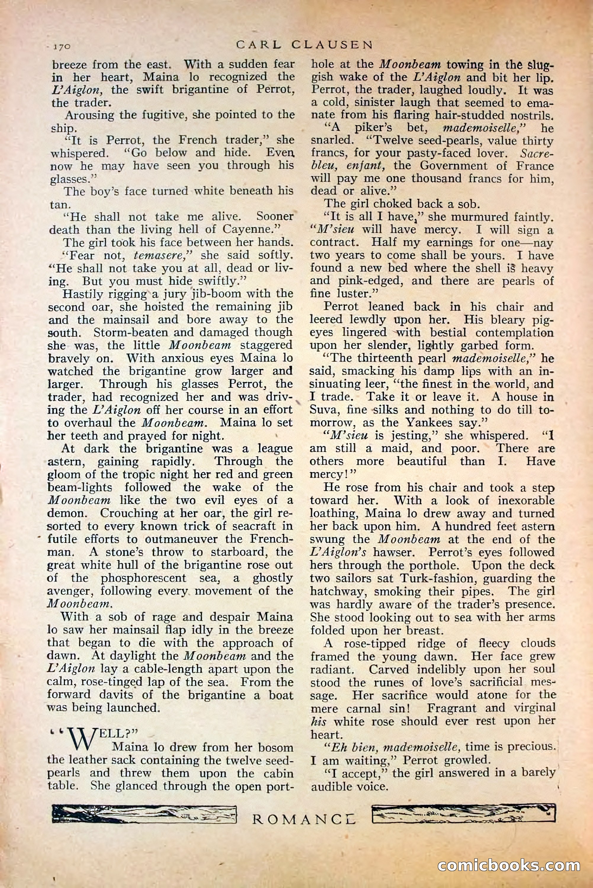 Romance, October 1920 — page 176 of 200