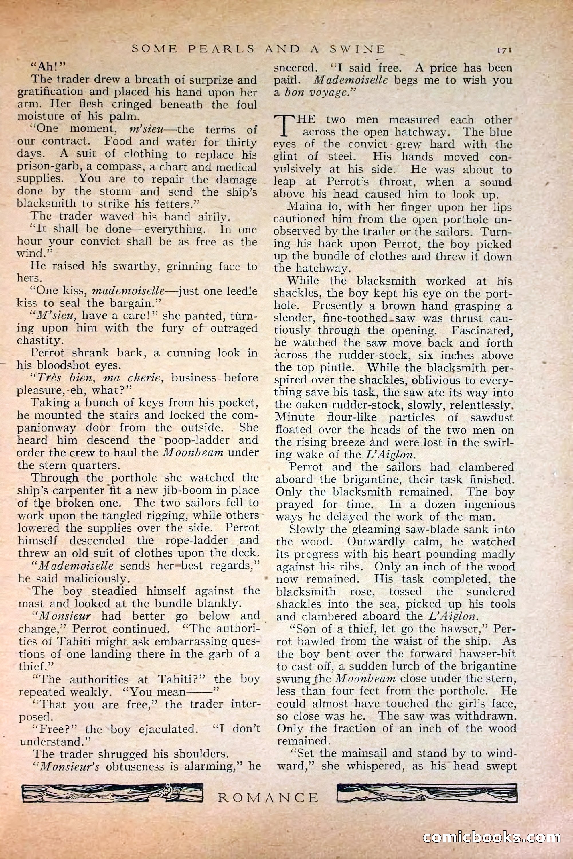 Romance, October 1920 — page 177 of 200