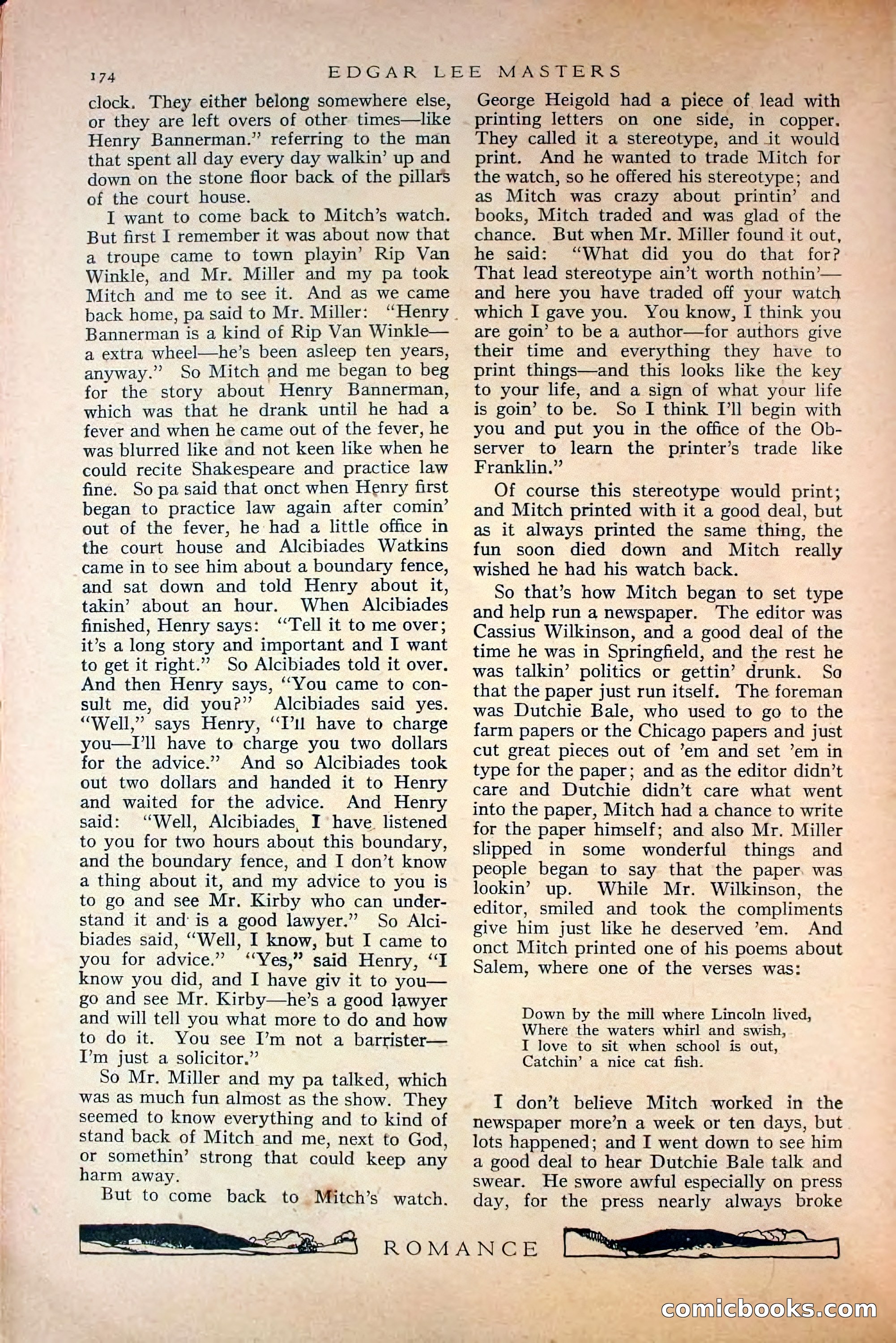 Romance, October 1920 — page 180 of 200