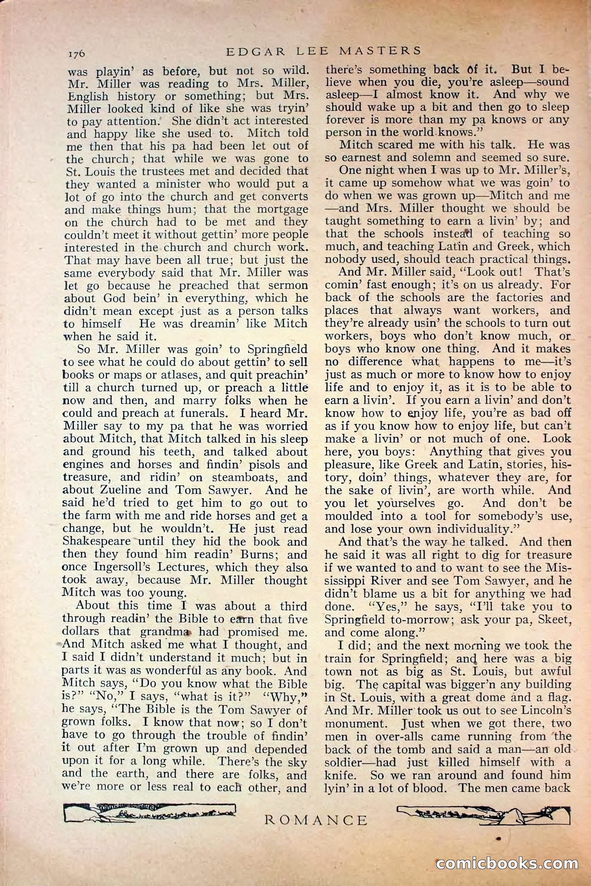 Romance, October 1920 — page 182 of 200