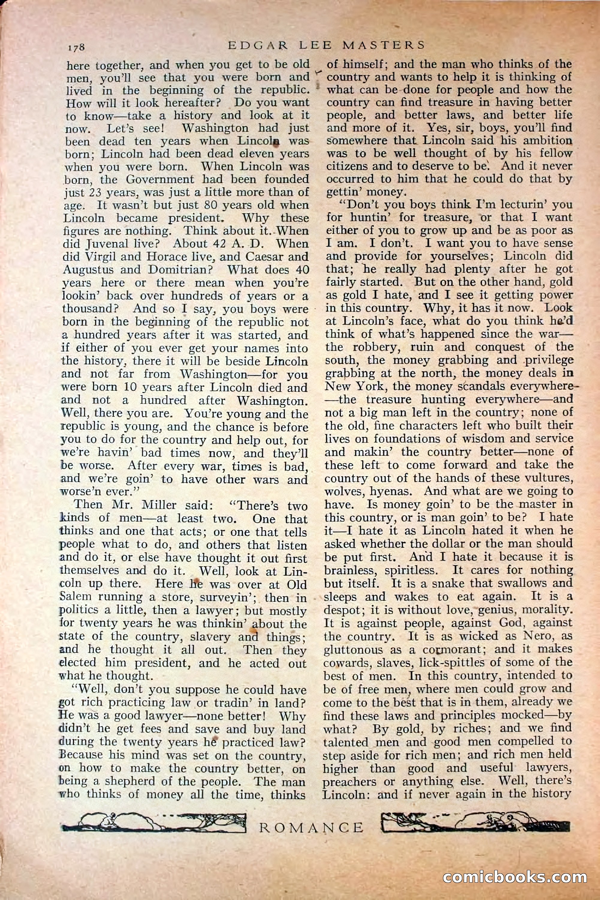 Romance, October 1920 — page 184 of 200