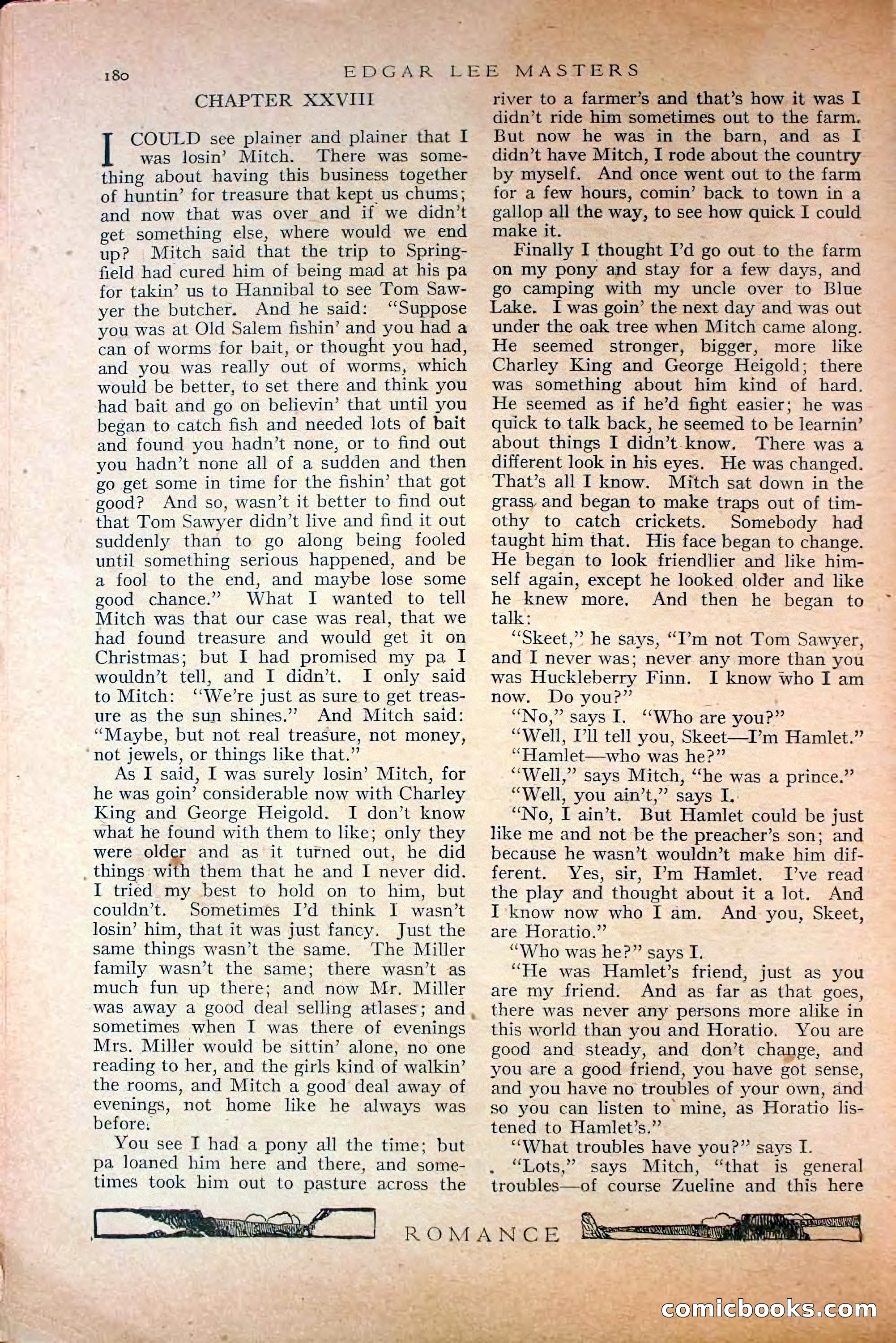 Romance, October 1920 — page 186 of 200