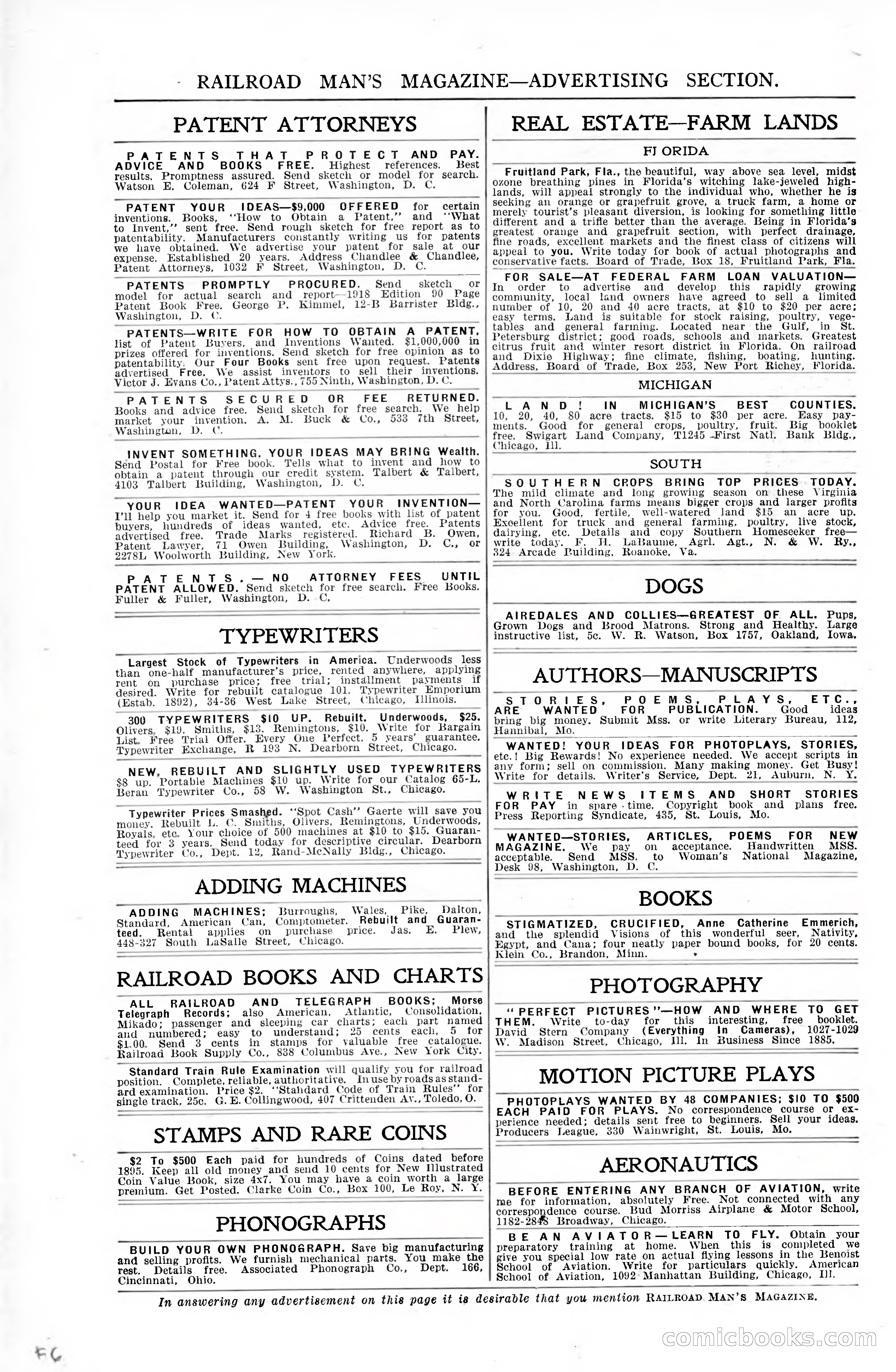 Railroad Man's Magazine, February 1918 — page 8 of 205