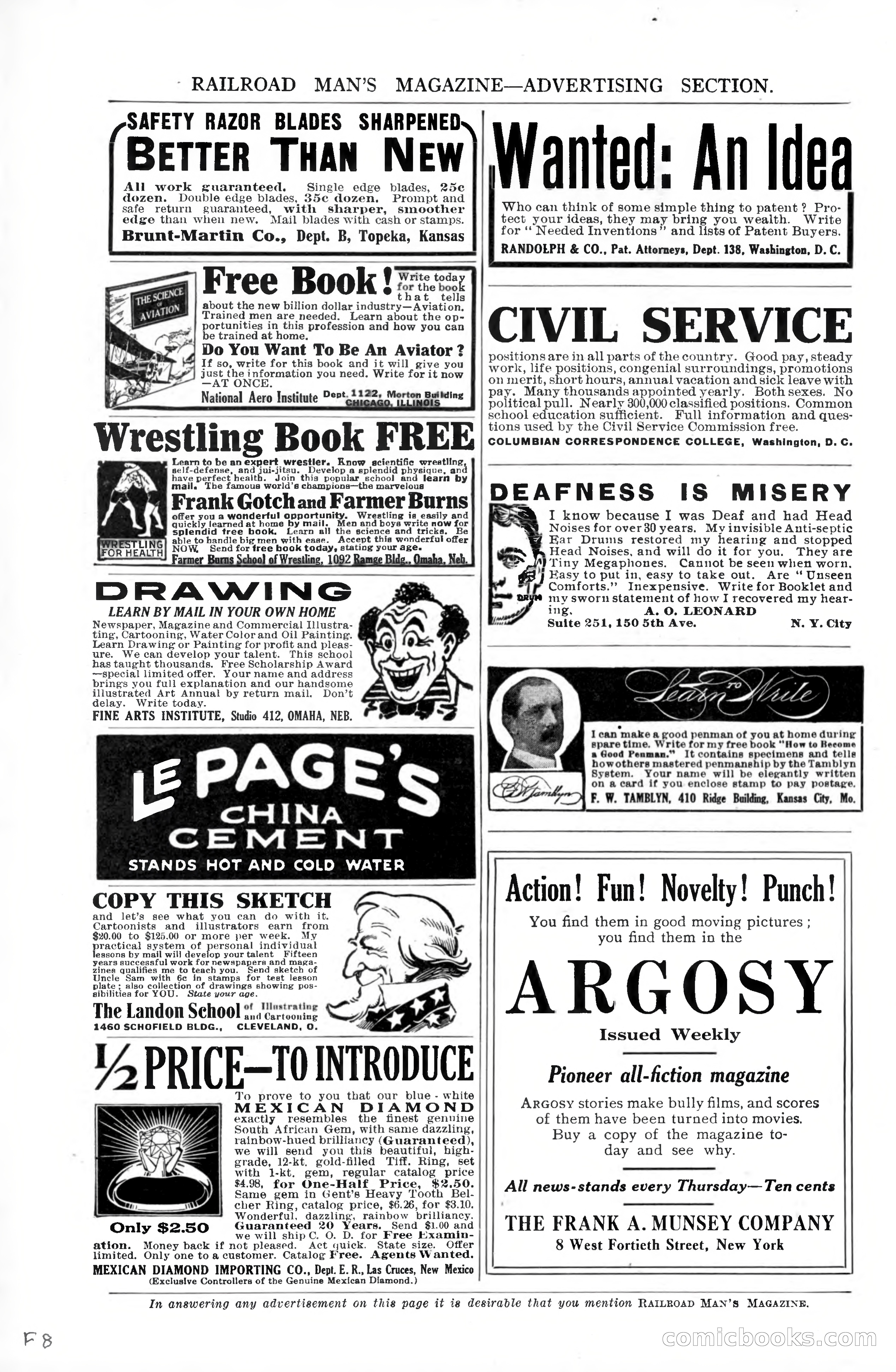 Railroad Man's Magazine, February 1918 — page 10 of 205