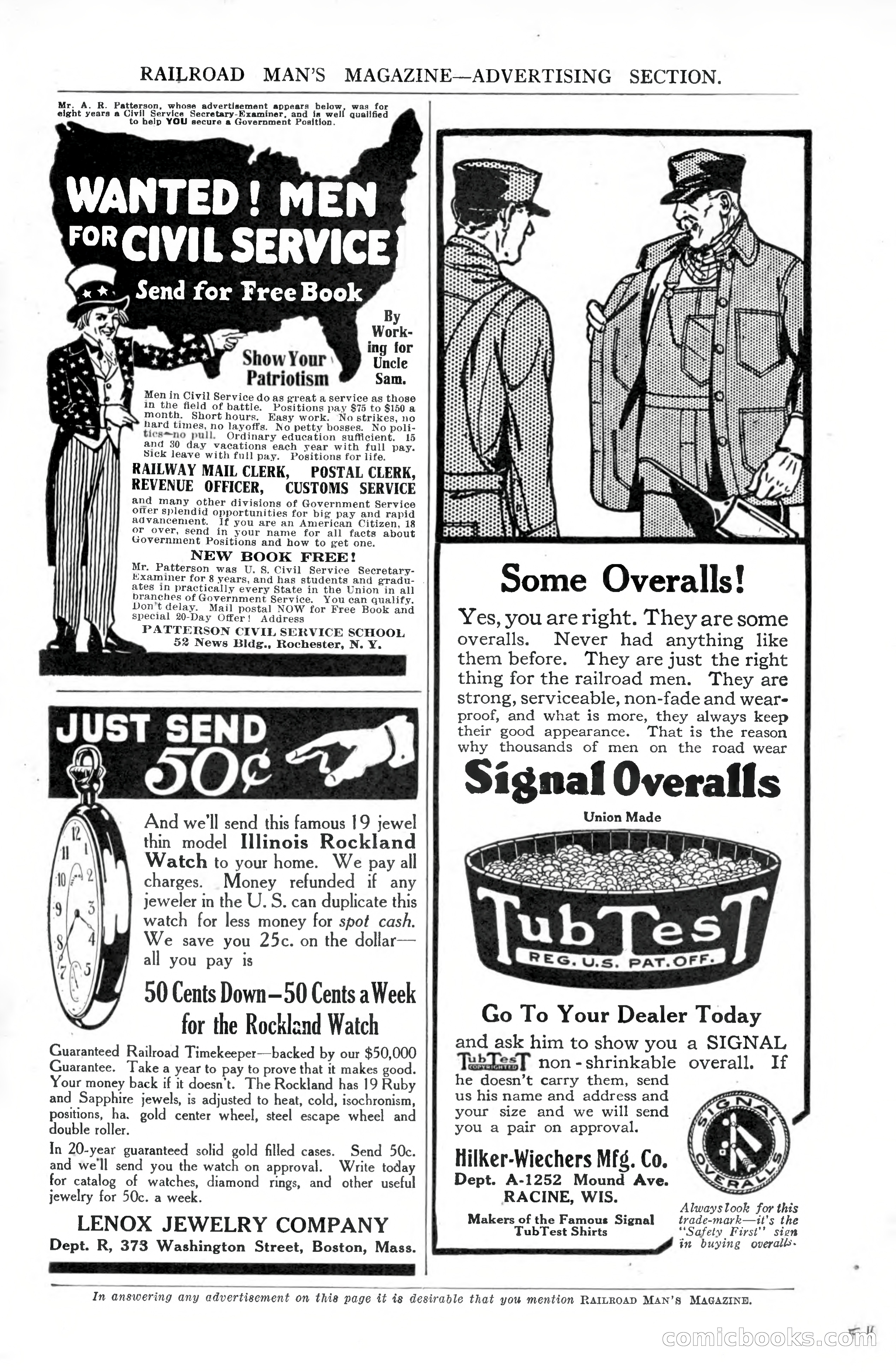 Railroad Man's Magazine, February 1918 — page 13 of 205