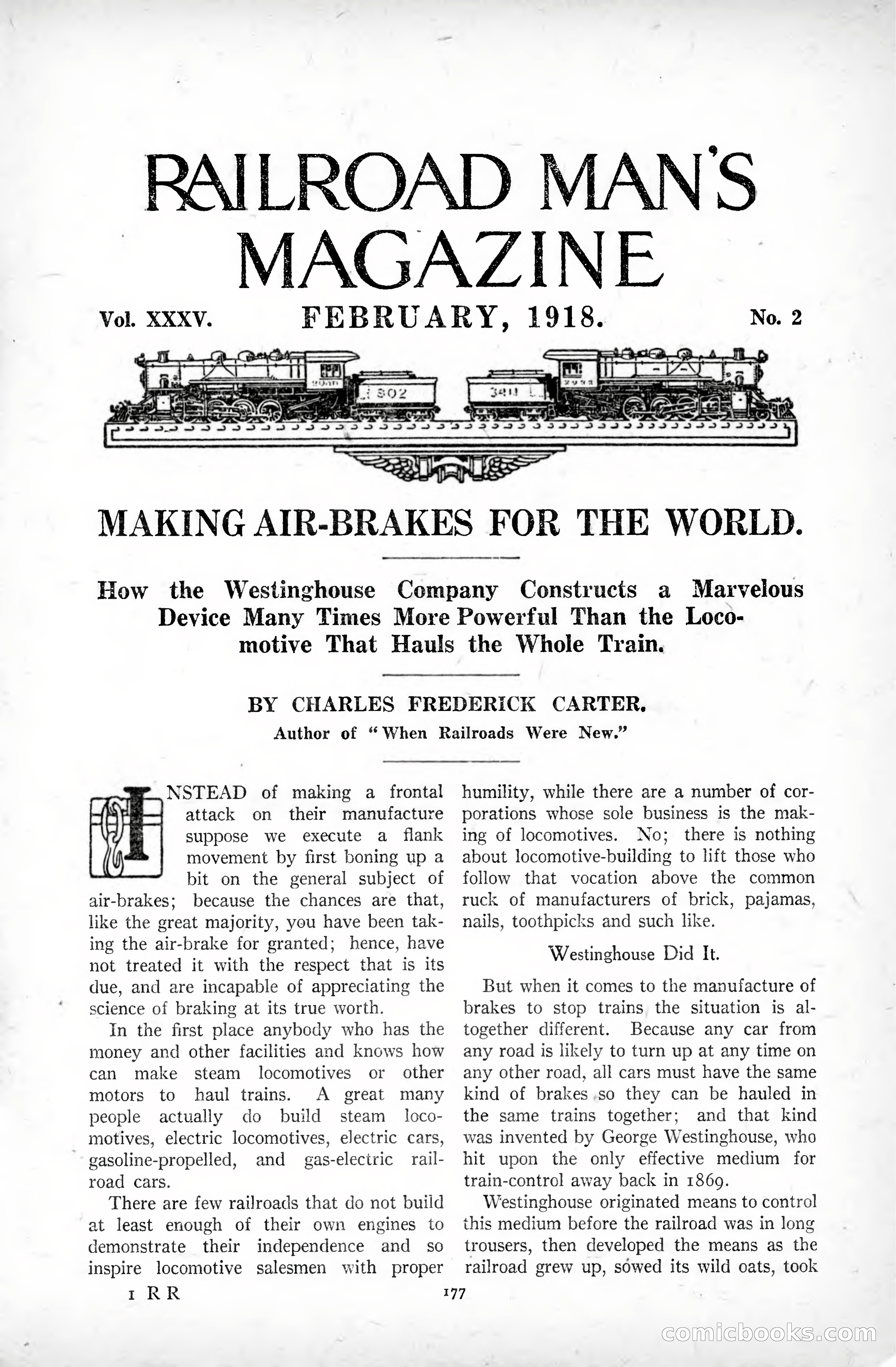 Railroad Man's Magazine, February 1918 — page 15 of 205