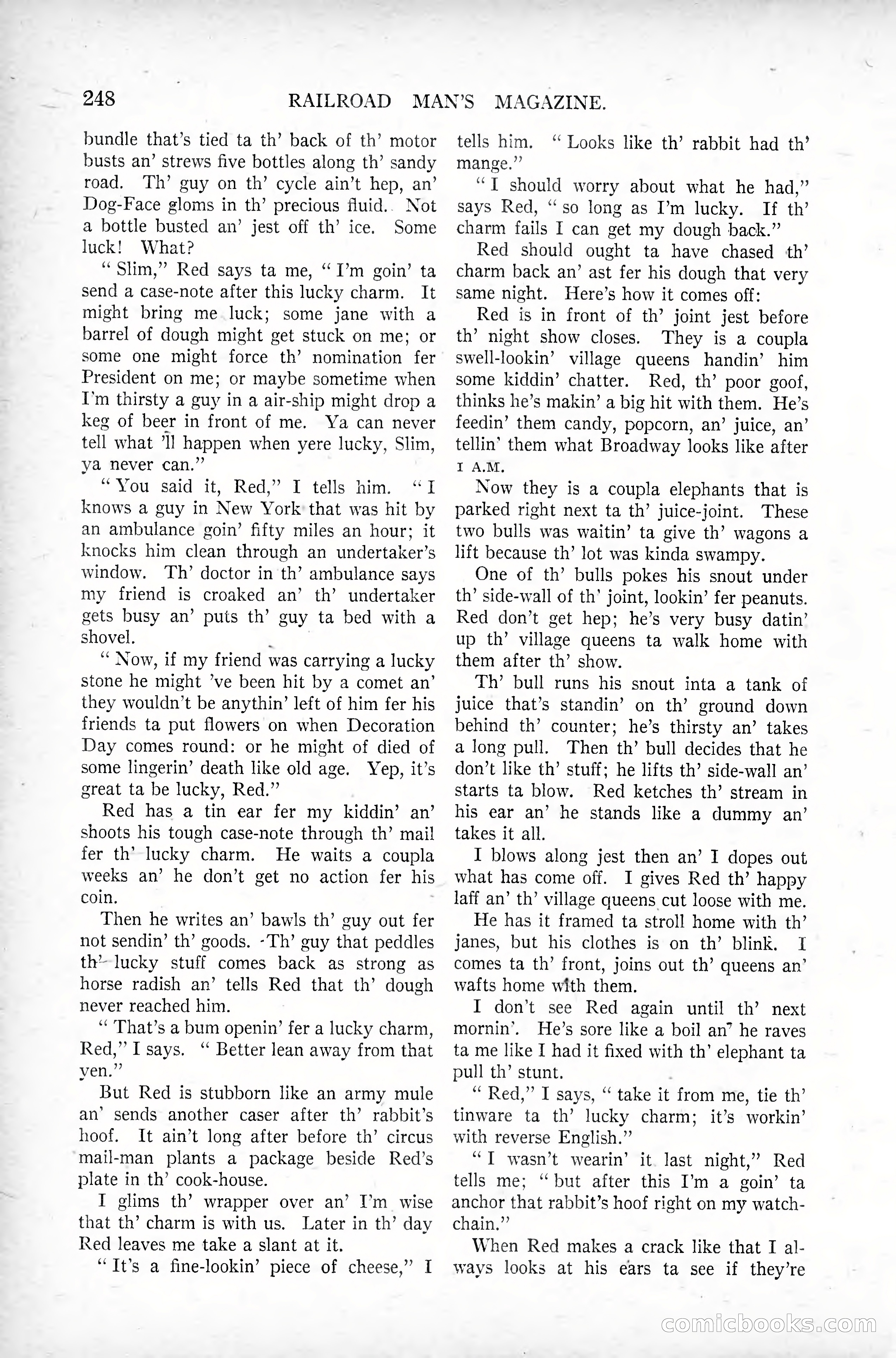 Railroad Man's Magazine, February 1918 — page 86 of 205