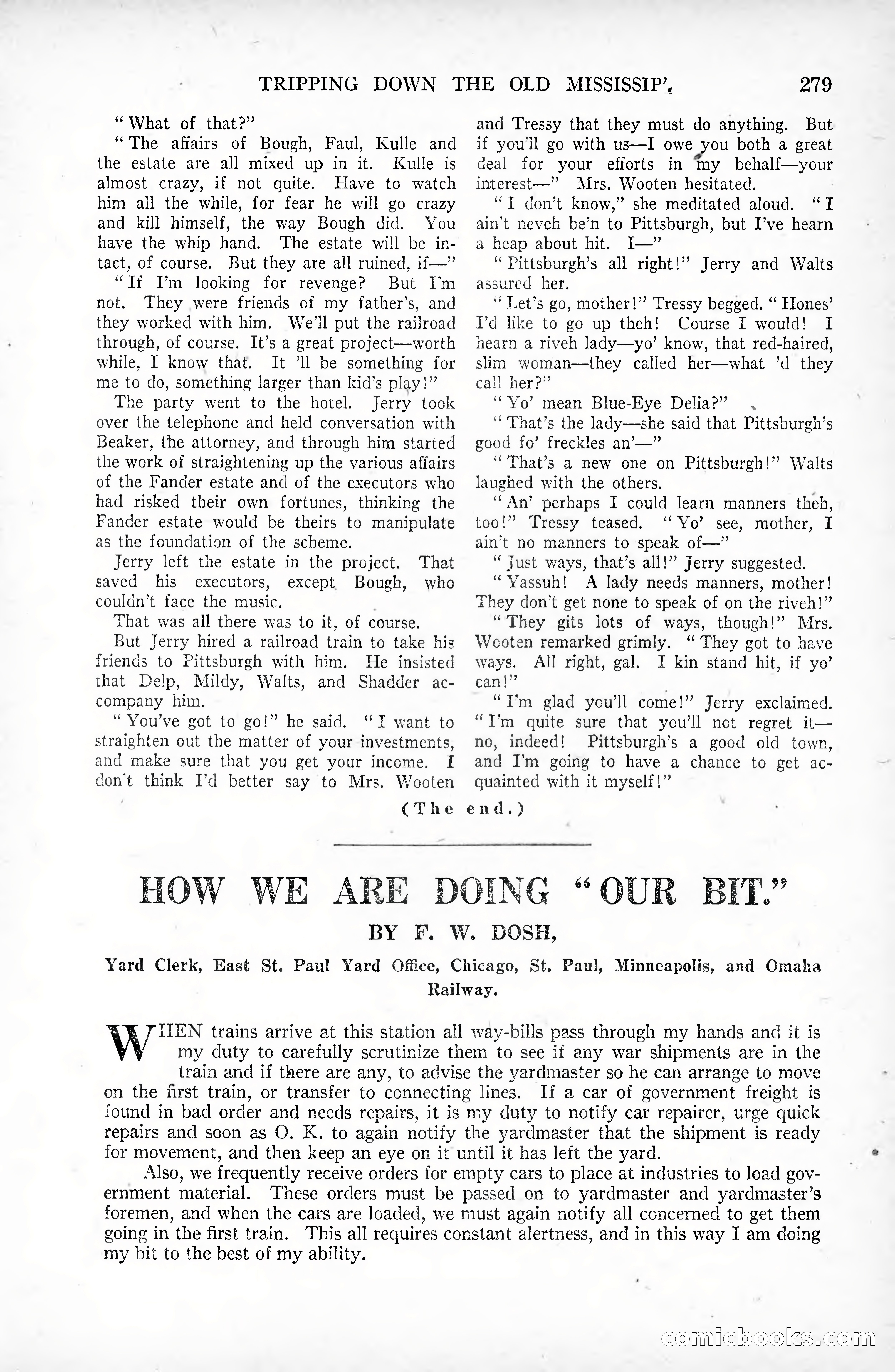 Railroad Man's Magazine, February 1918 — page 117 of 205
