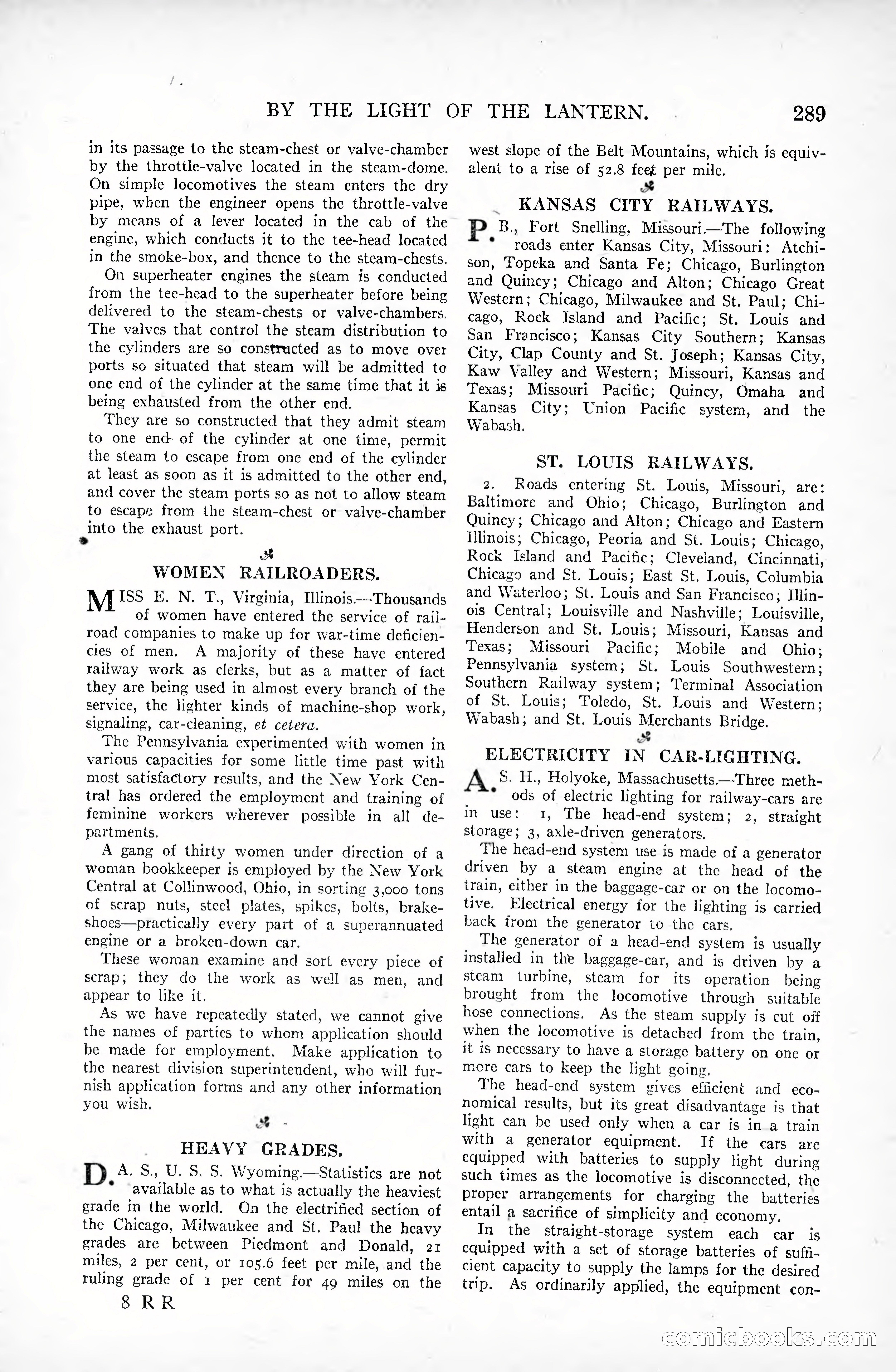 Railroad Man's Magazine, February 1918 — page 127 of 205