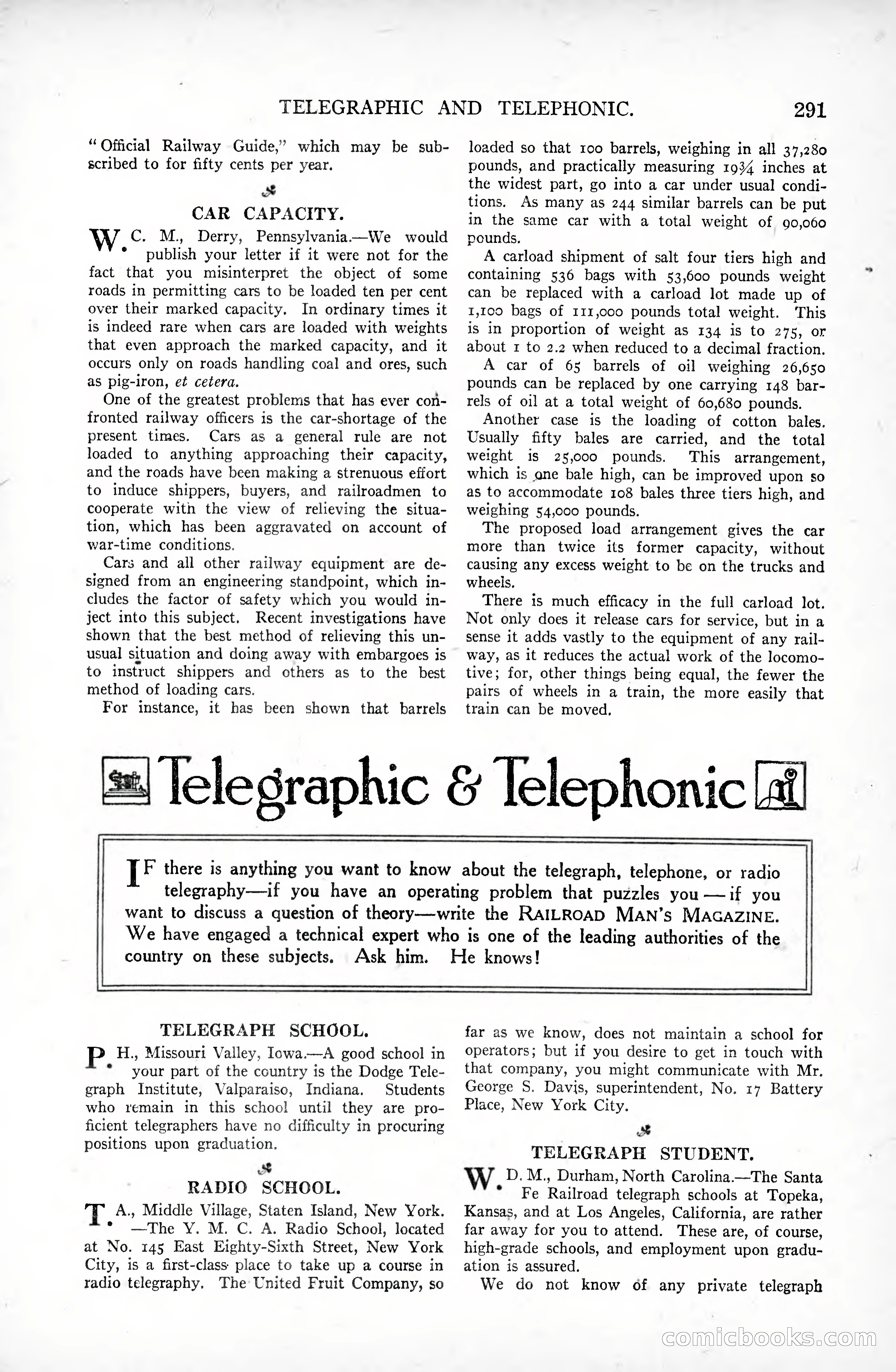 Railroad Man's Magazine, February 1918 — page 129 of 205