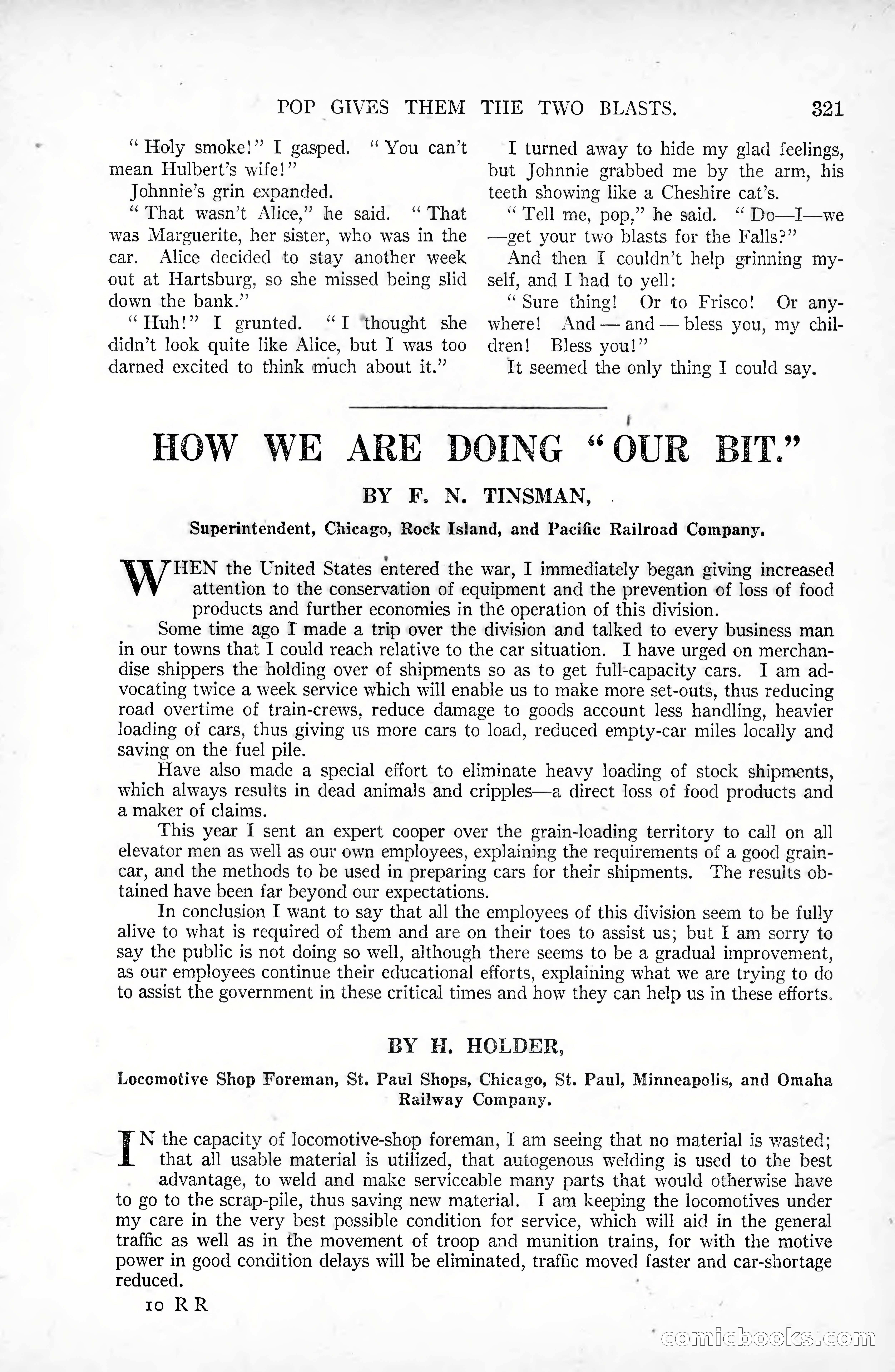 Railroad Man's Magazine, February 1918 — page 159 of 205