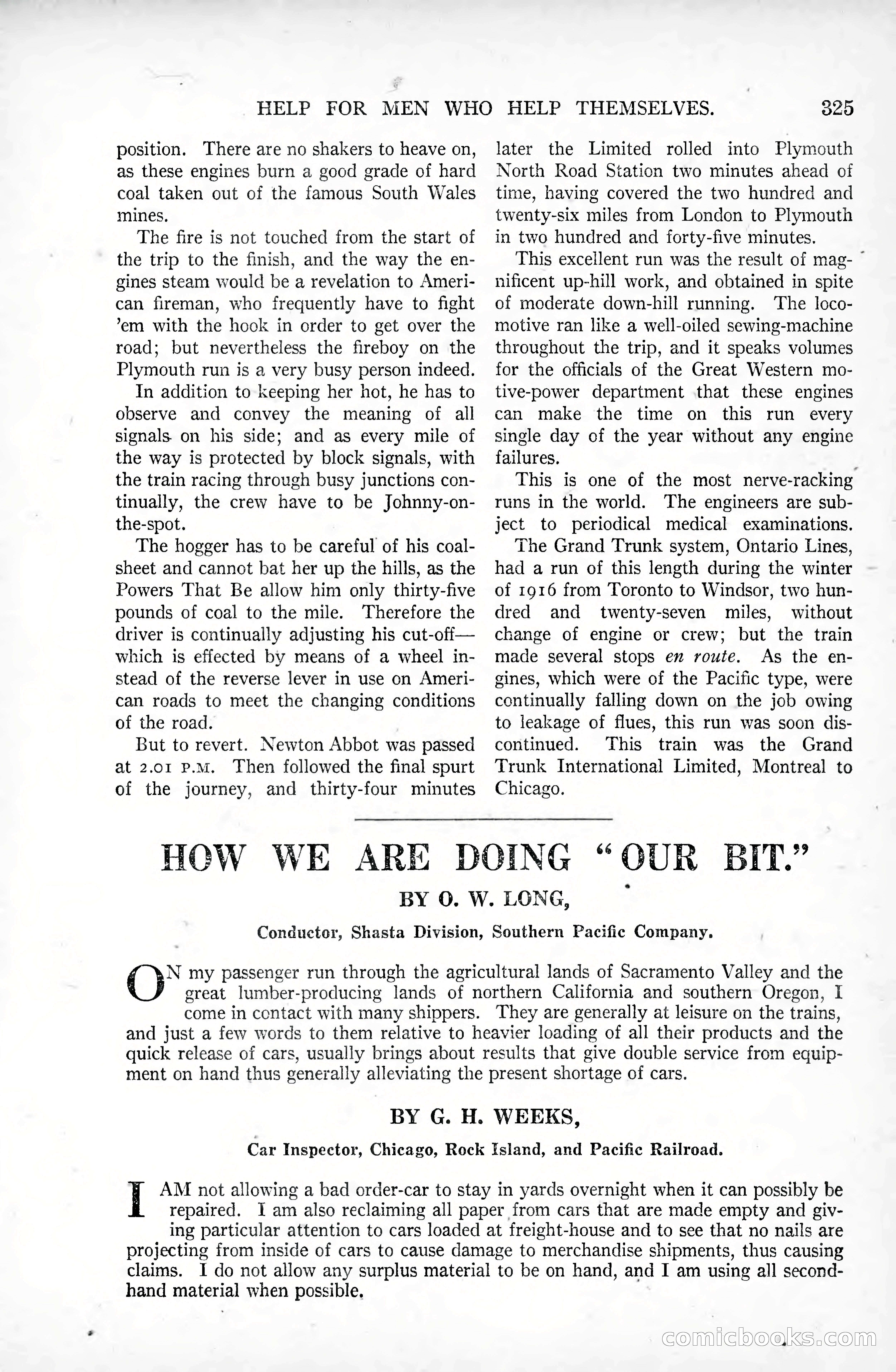 Railroad Man's Magazine, February 1918 — page 163 of 205