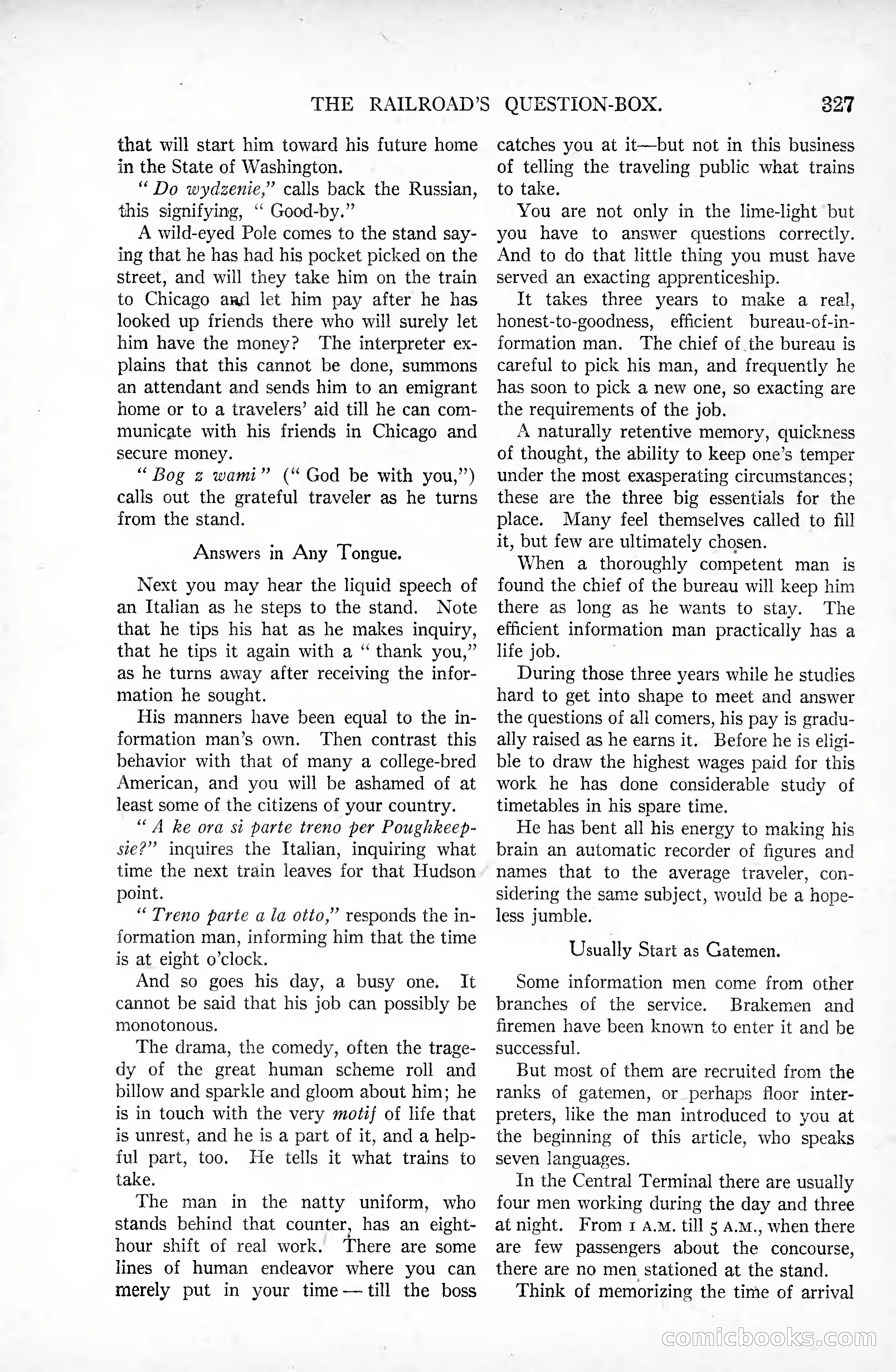 Railroad Man's Magazine, February 1918 — page 165 of 205