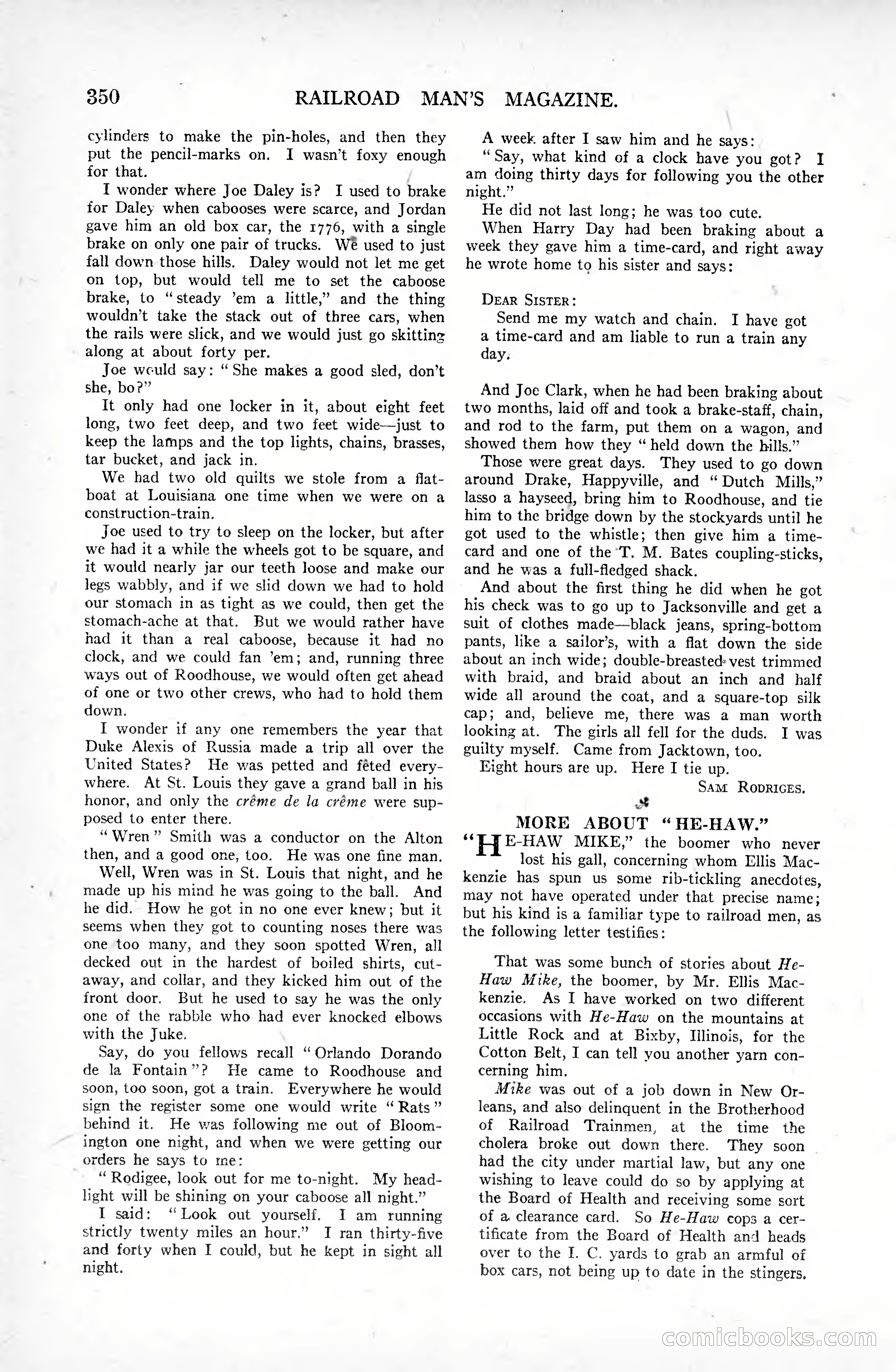 Railroad Man's Magazine, February 1918 — page 188 of 205