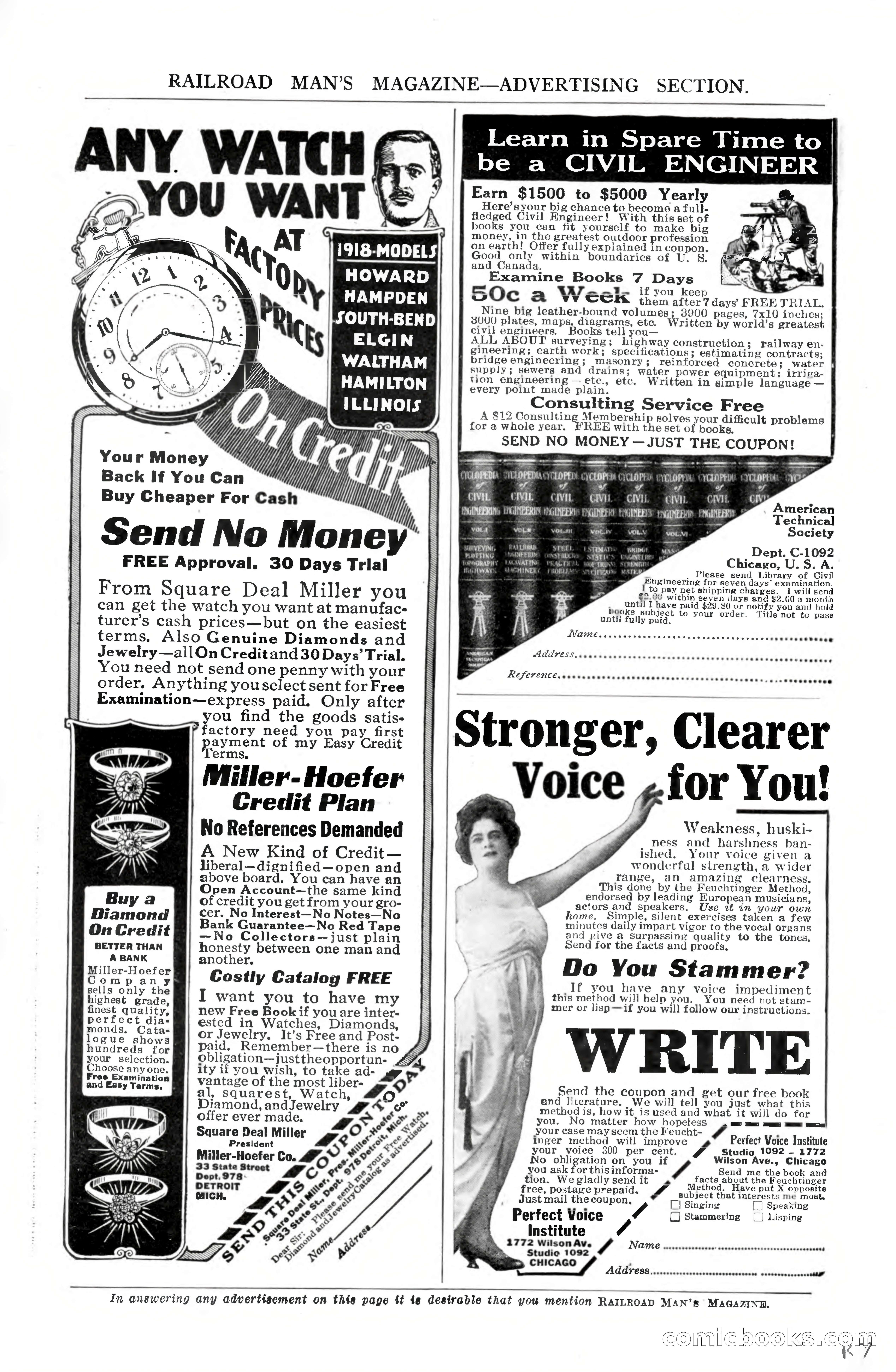 Railroad Man's Magazine, February 1918 — page 197 of 205