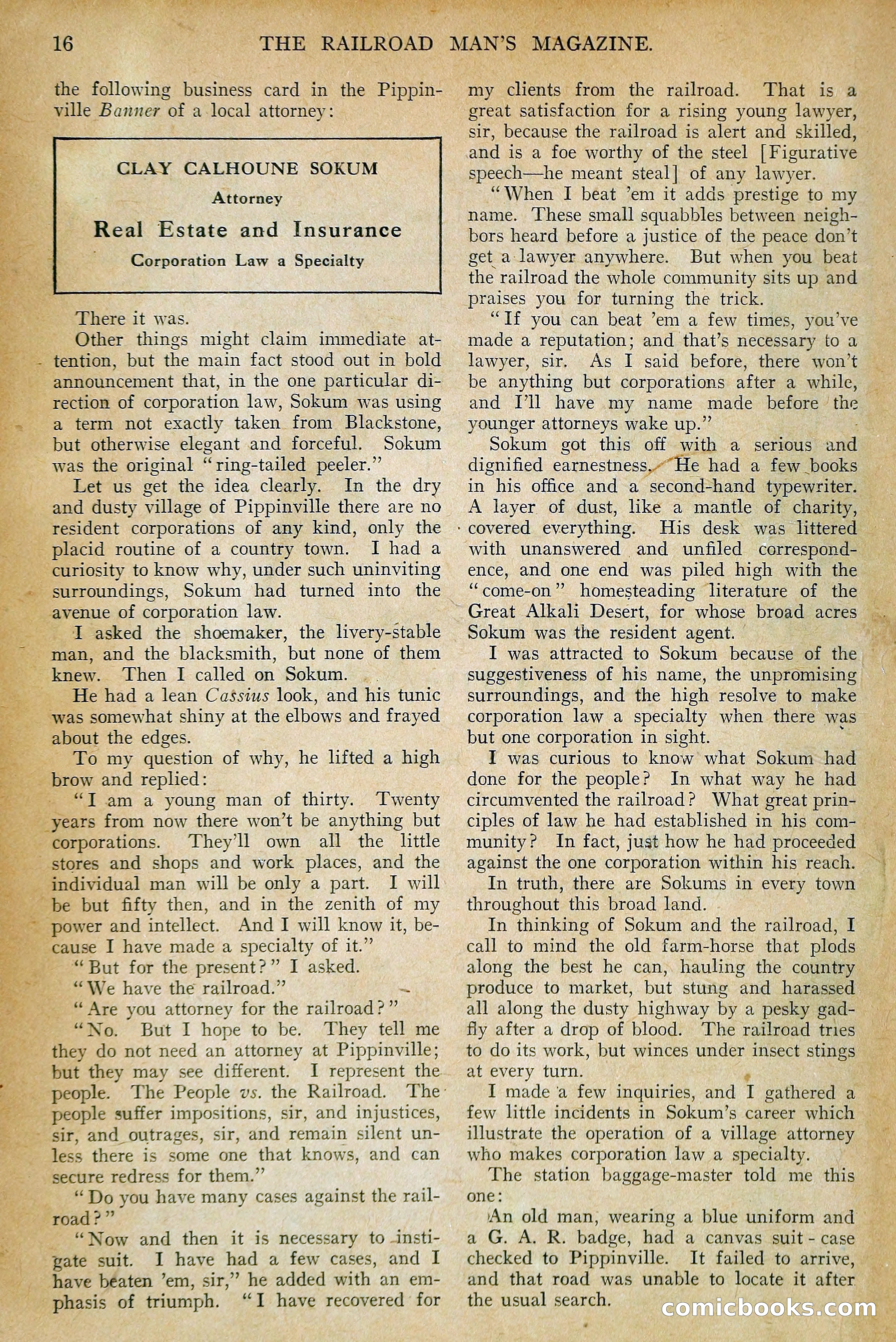 Railroad Man's Magazine — page 37 of 391