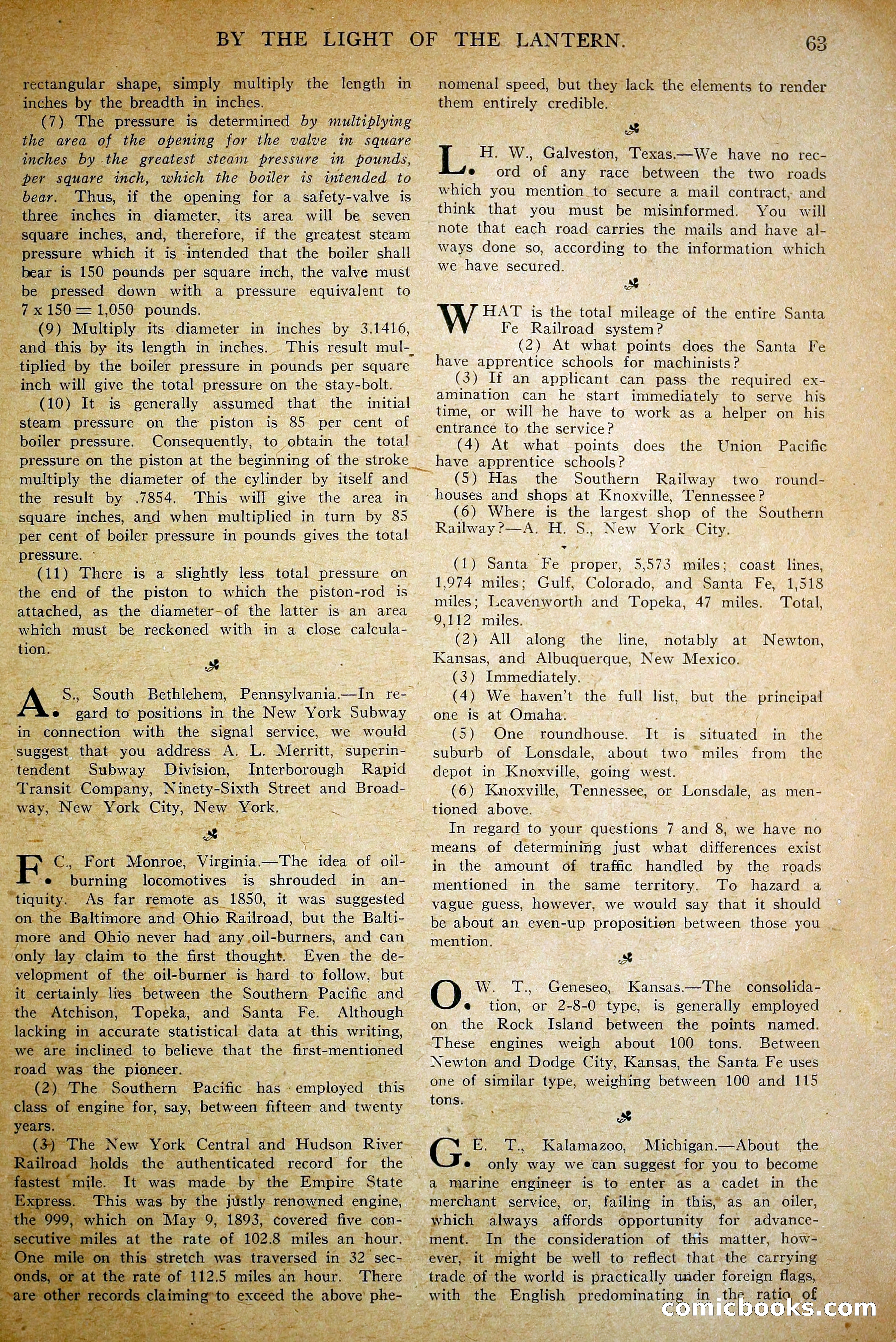 Railroad Man's Magazine — page 84 of 391
