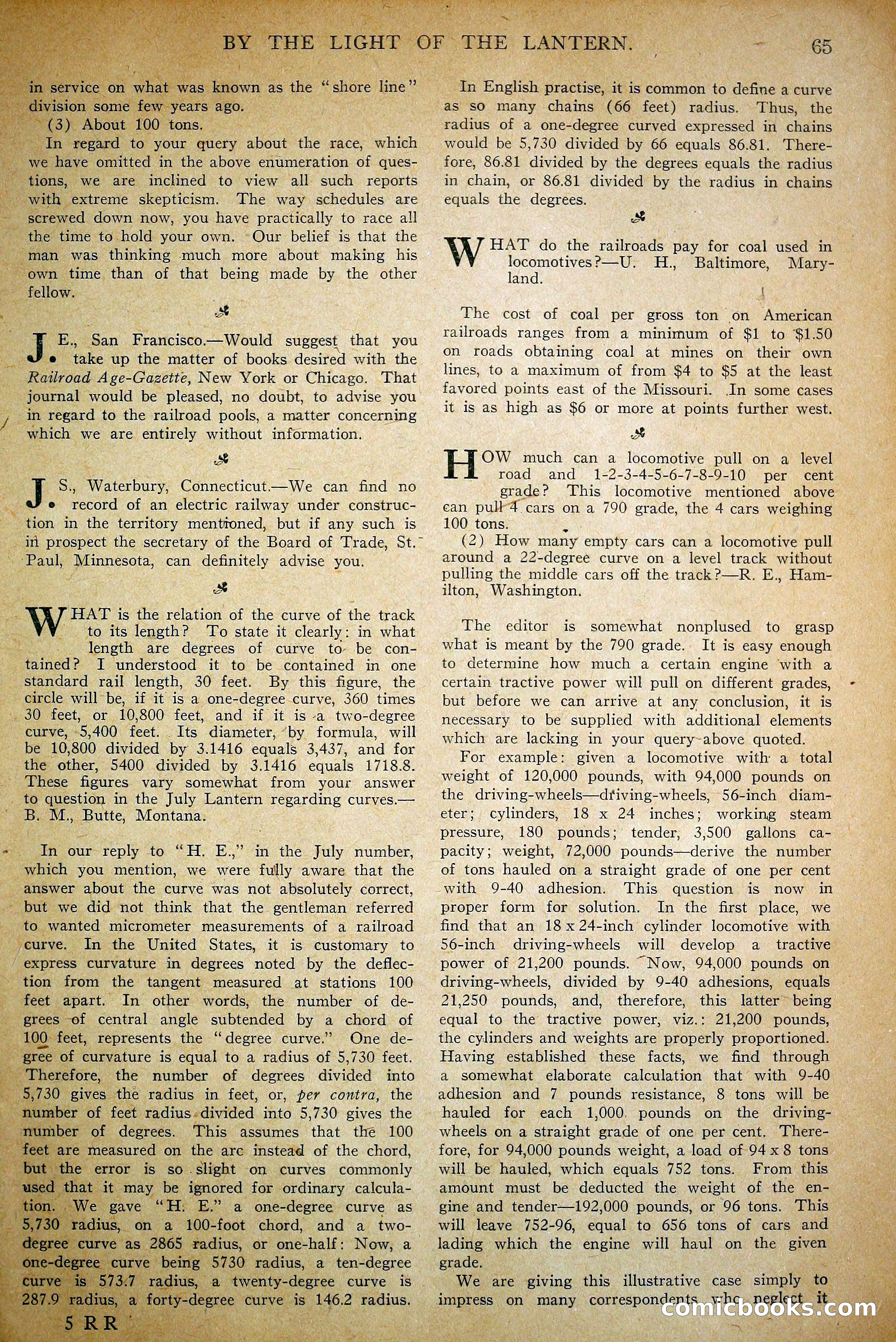 Railroad Man's Magazine — page 86 of 391