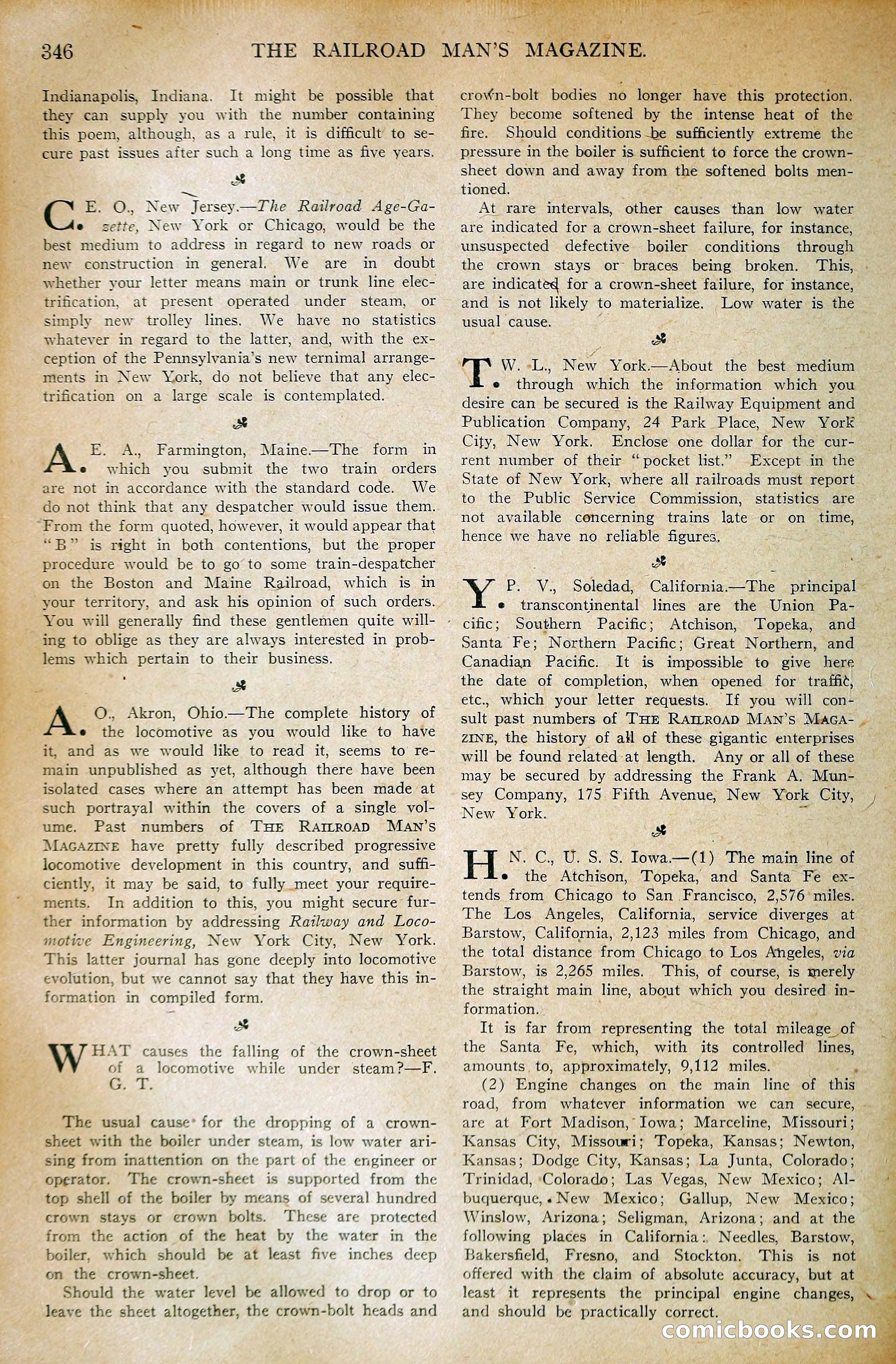 Railroad Man's Magazine — page 395 of 391