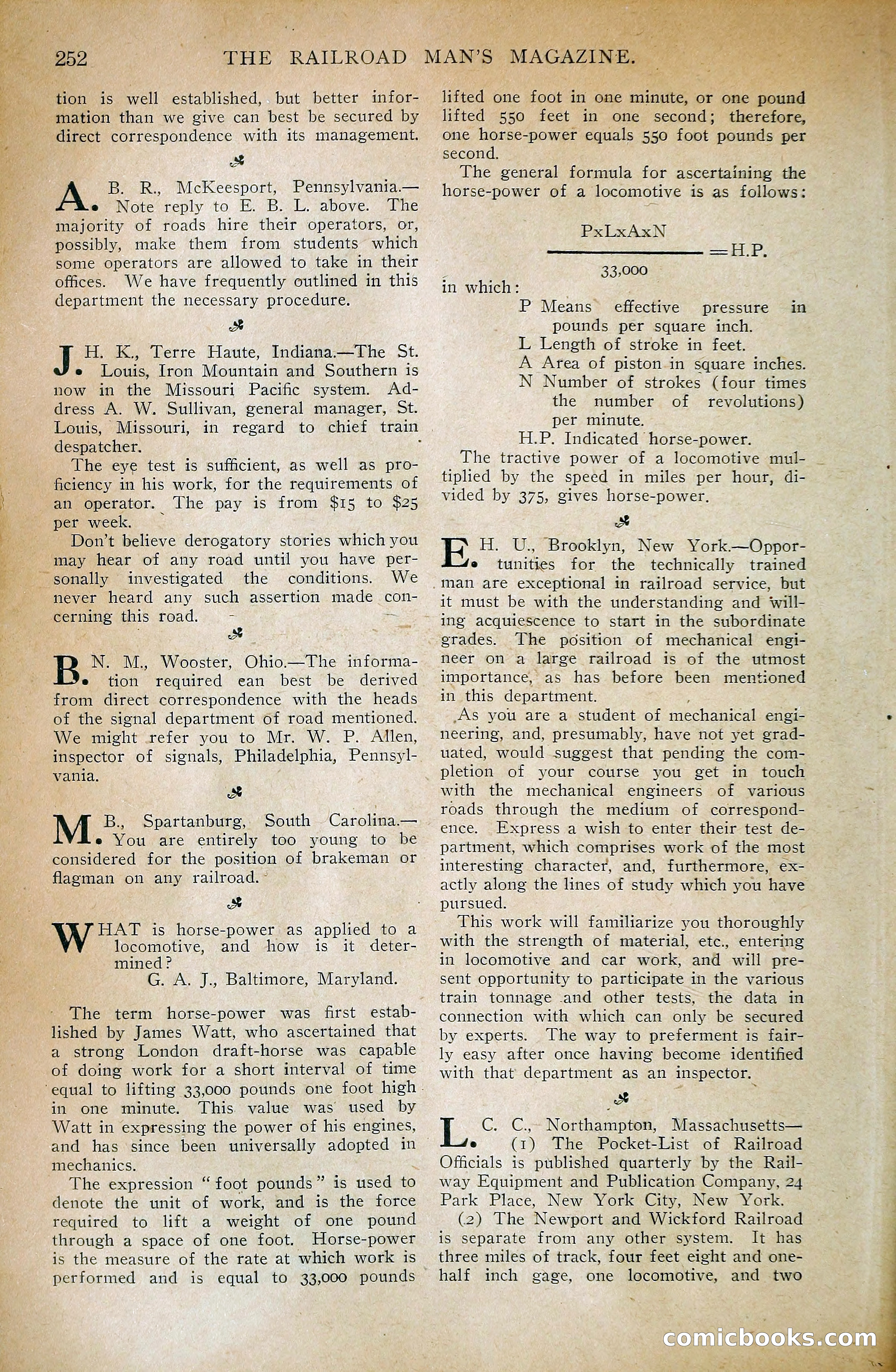 Railroad Man's Magazine — page 289 of 394