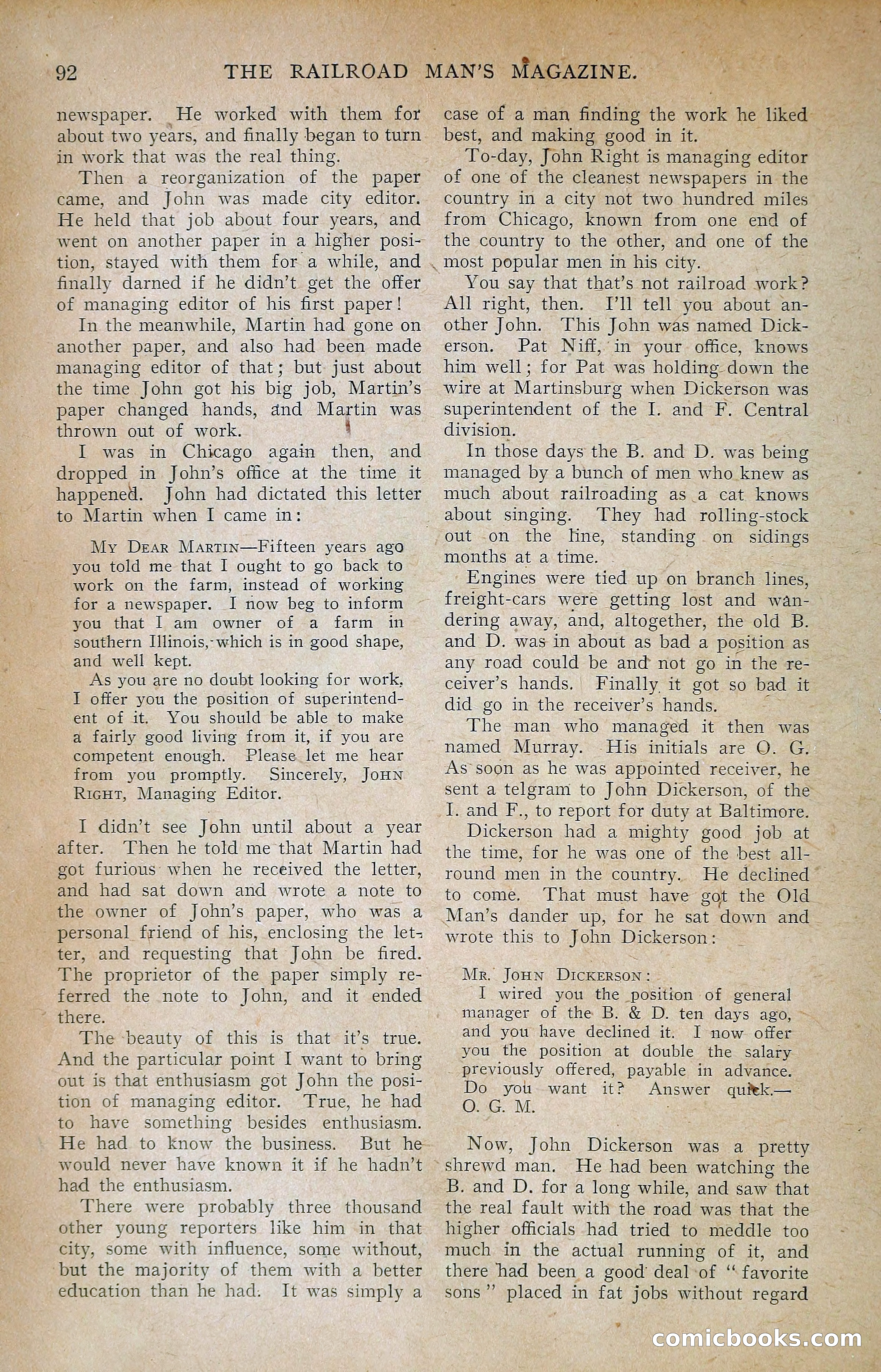 Railroad Man's Magazine — page 111 of 391