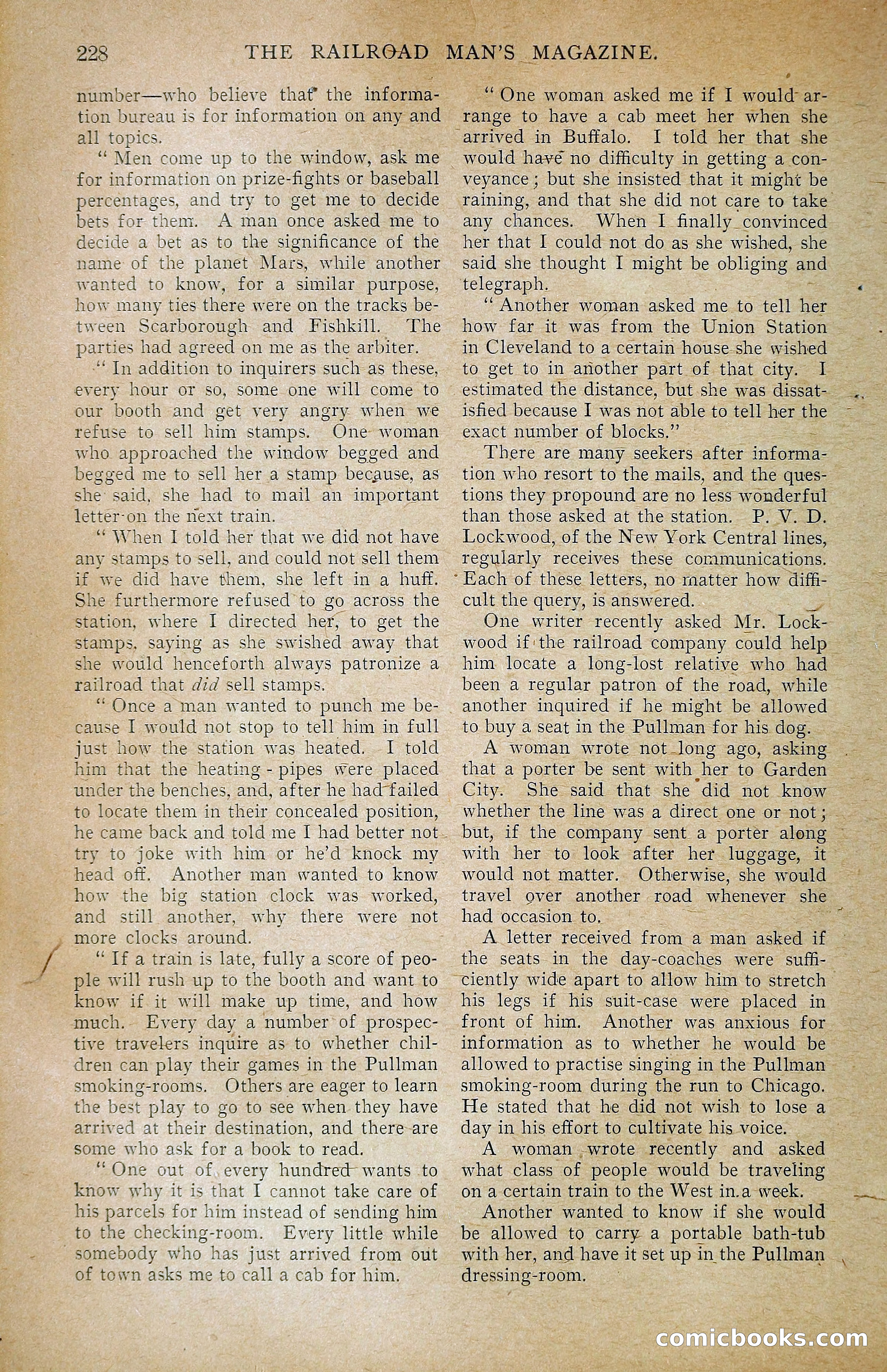 Railroad Man's Magazine — page 275 of 391