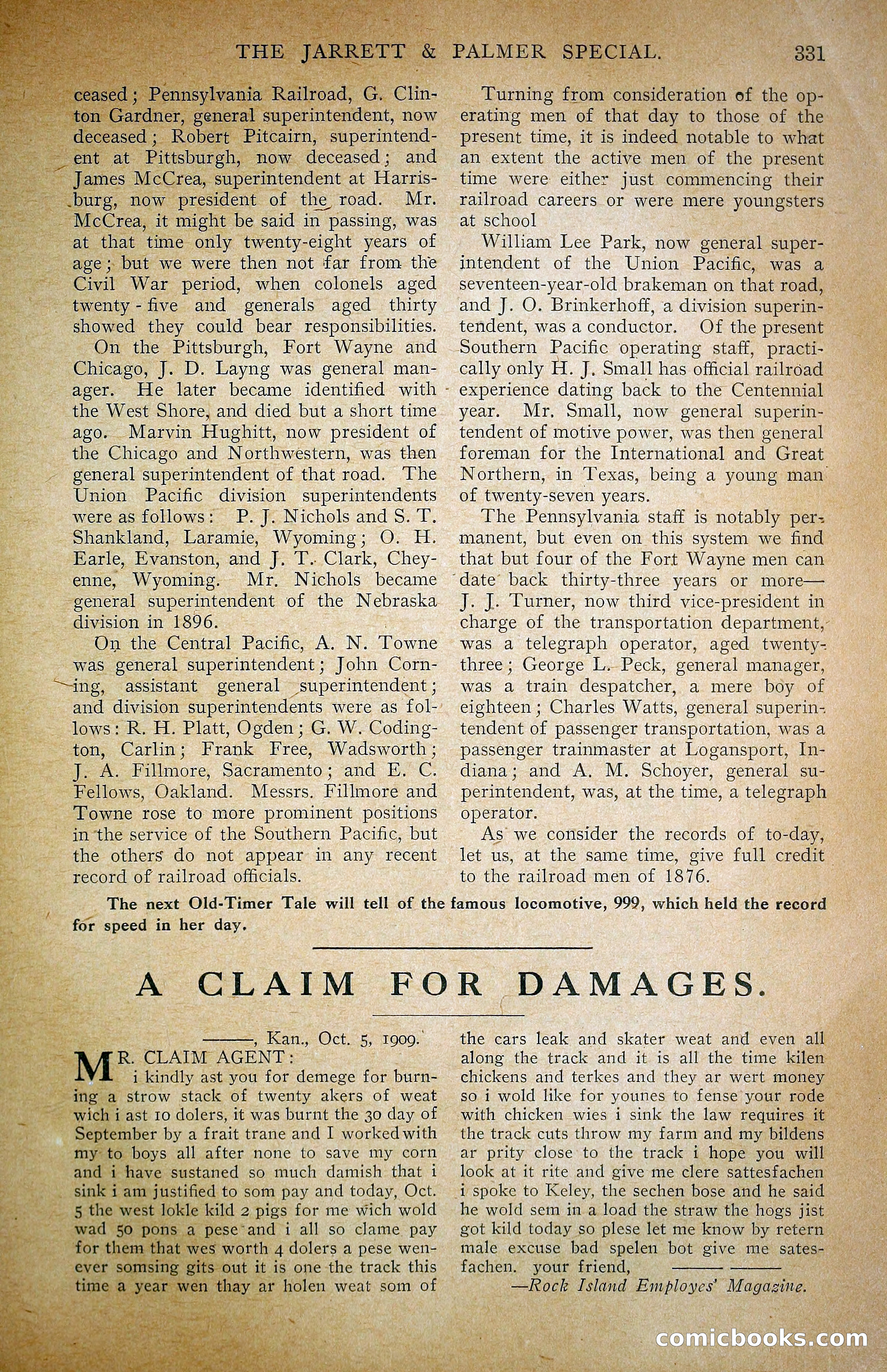 Railroad Man's Magazine — page 378 of 391