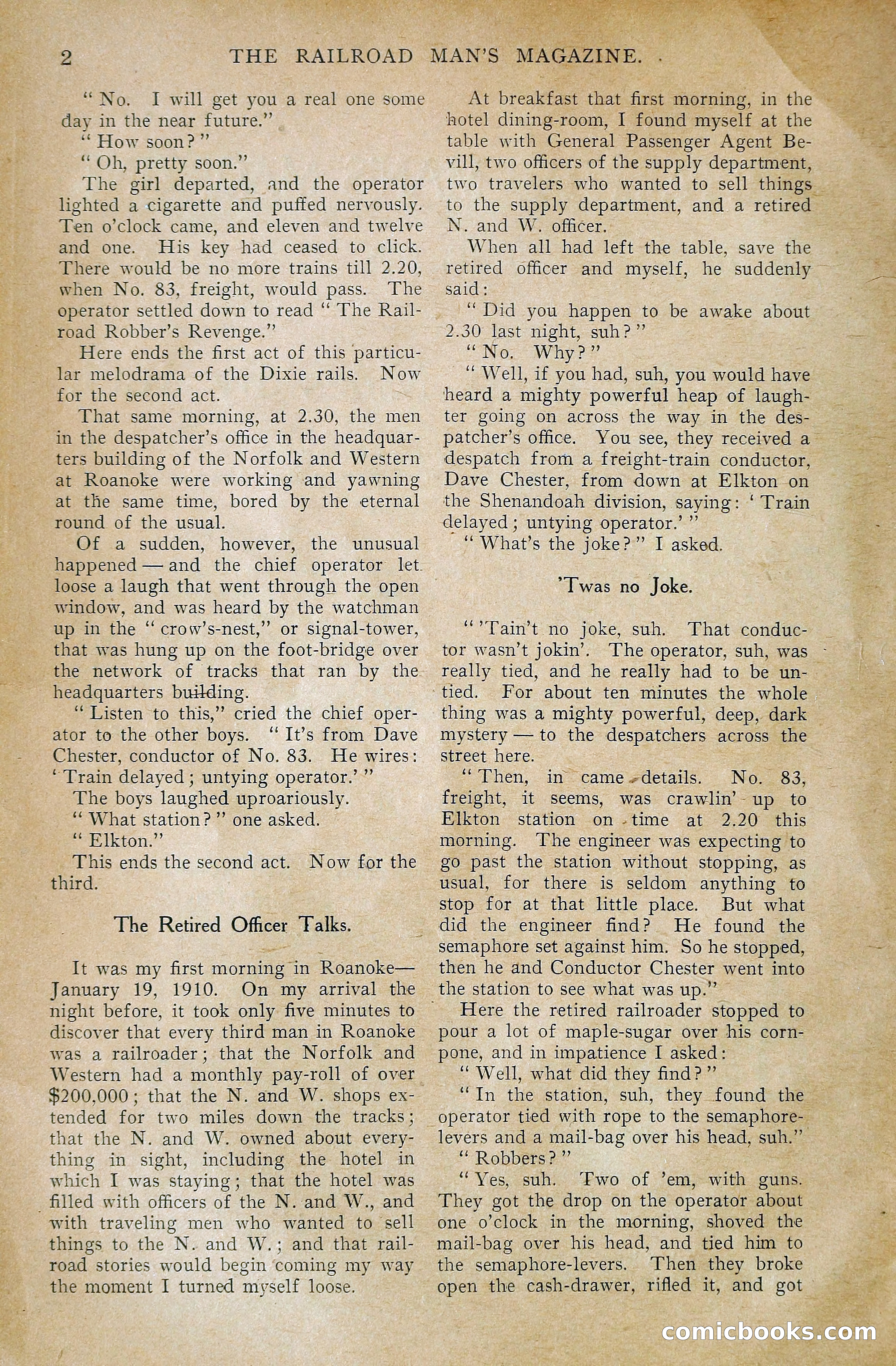 Railroad Man's Magazine — page 25 of 391