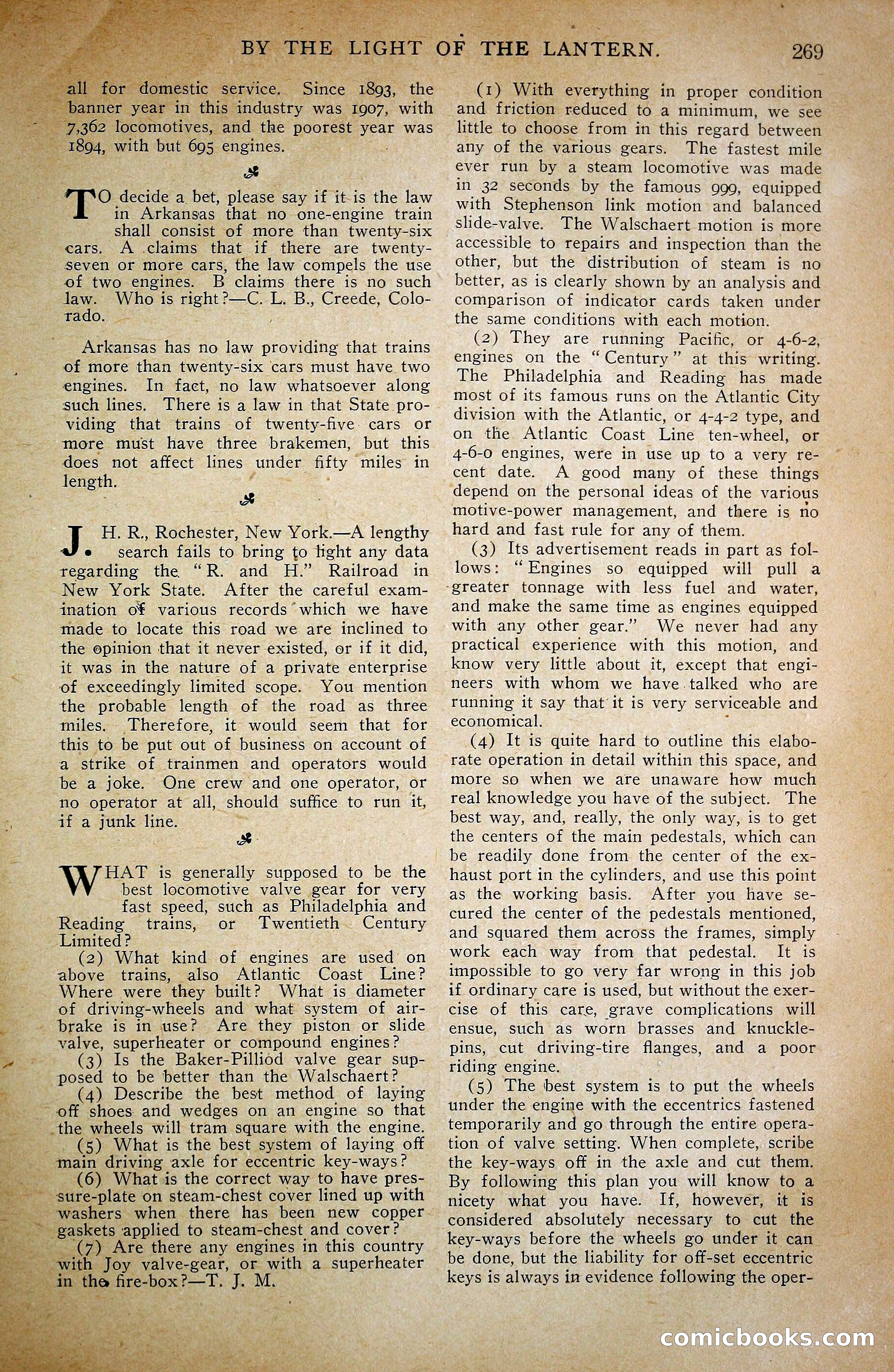 Railroad Man's Magazine — page 316 of 391