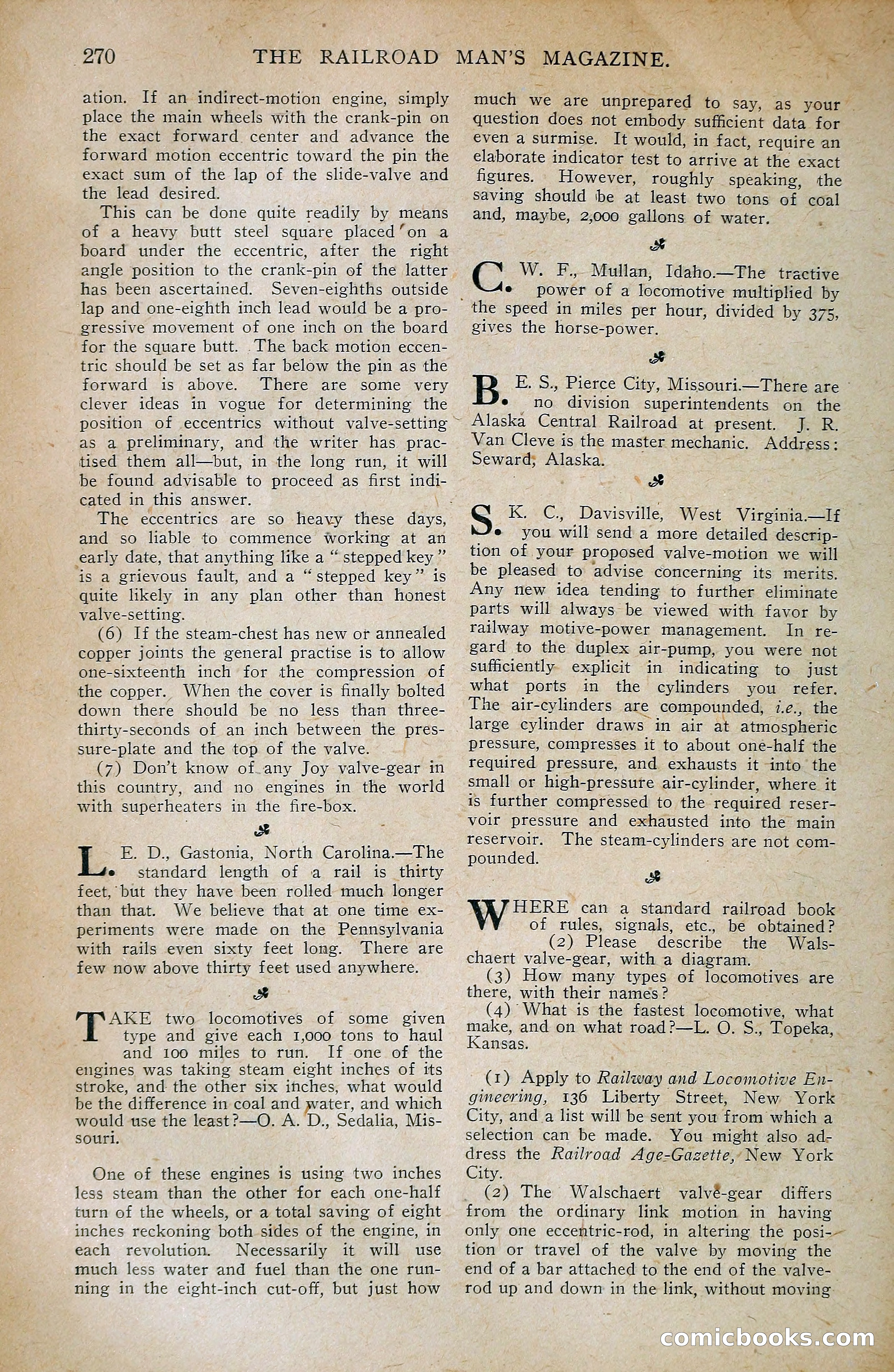 Railroad Man's Magazine — page 317 of 391
