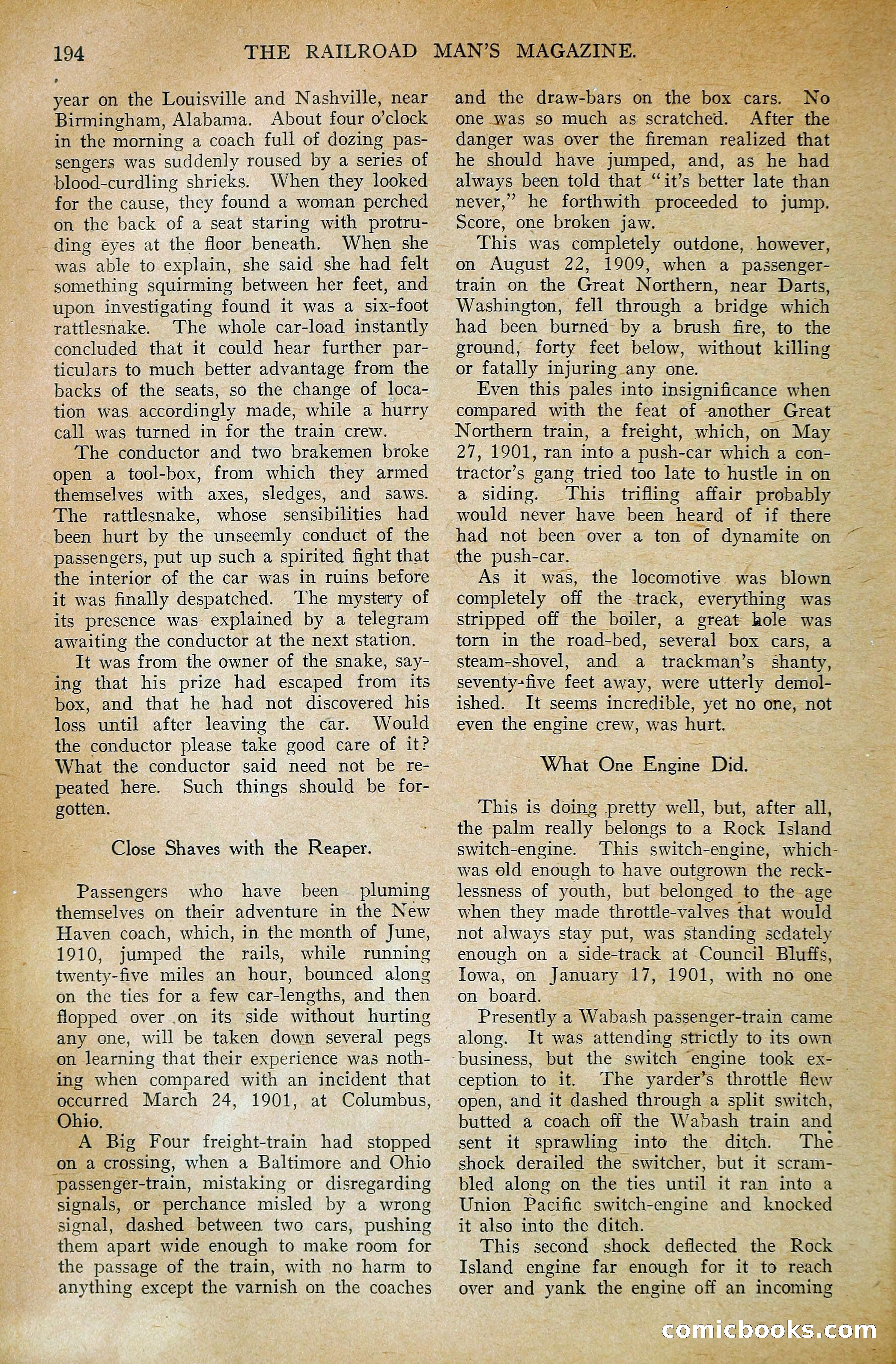 Railroad Man's Magazine — page 261 of 397