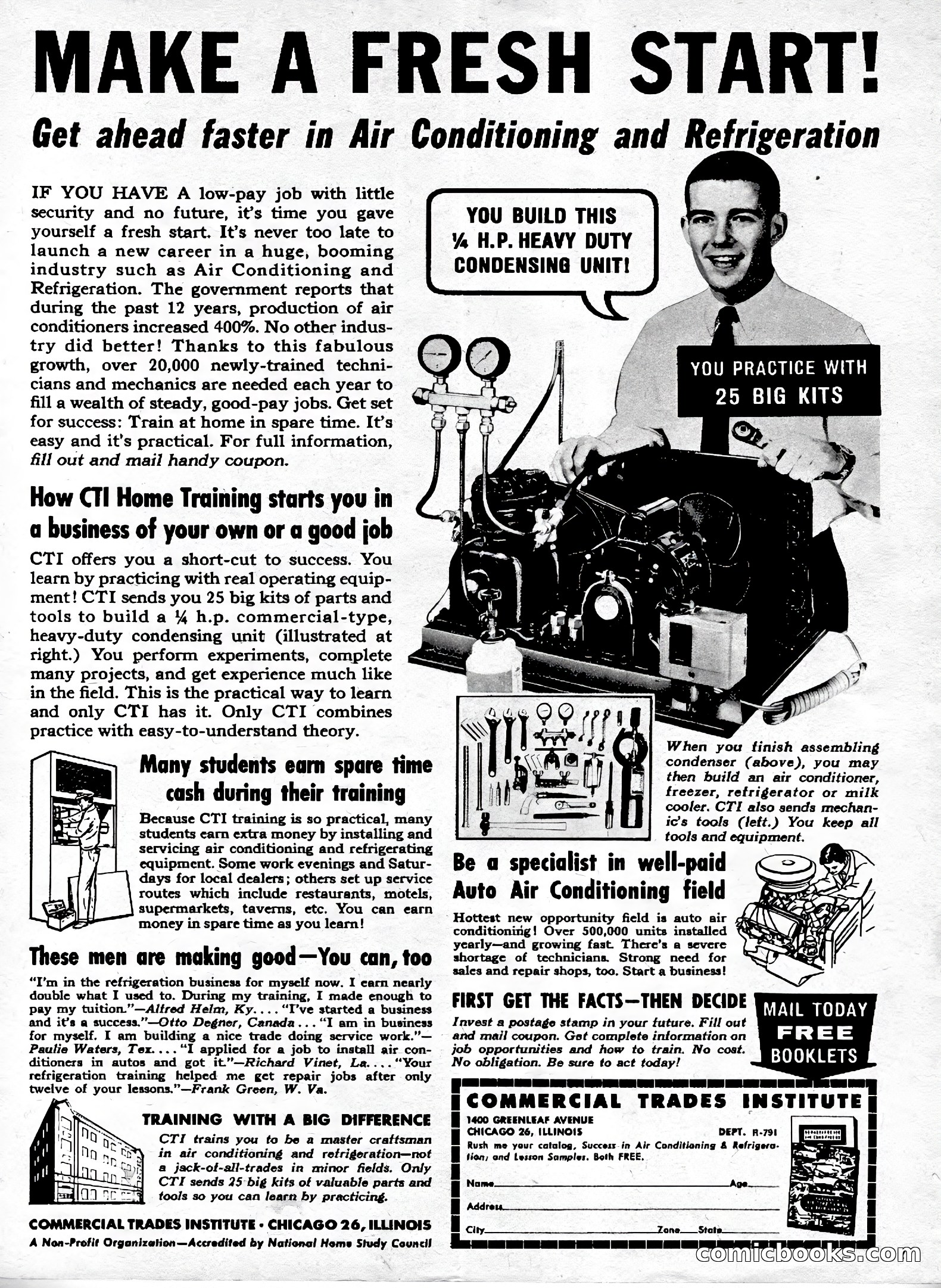 Real Adventure, January 1961 — page 7 of 91