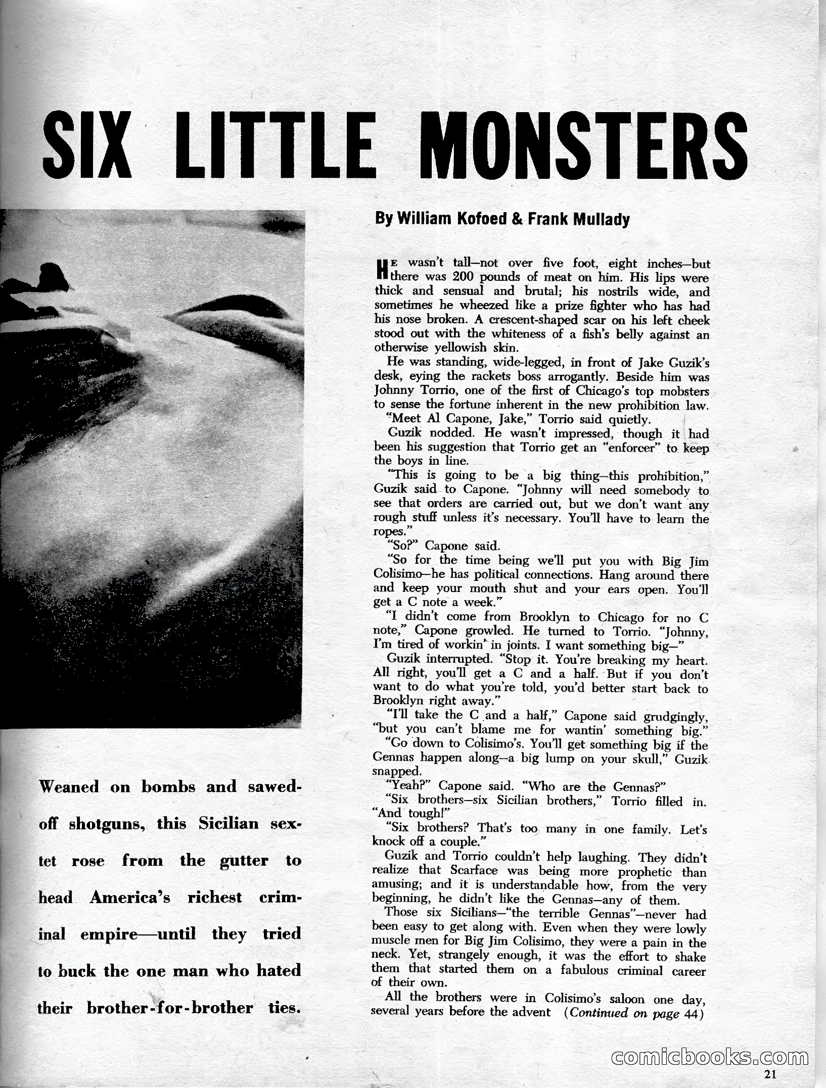 Real Adventure, January 1961 — page 21 of 91